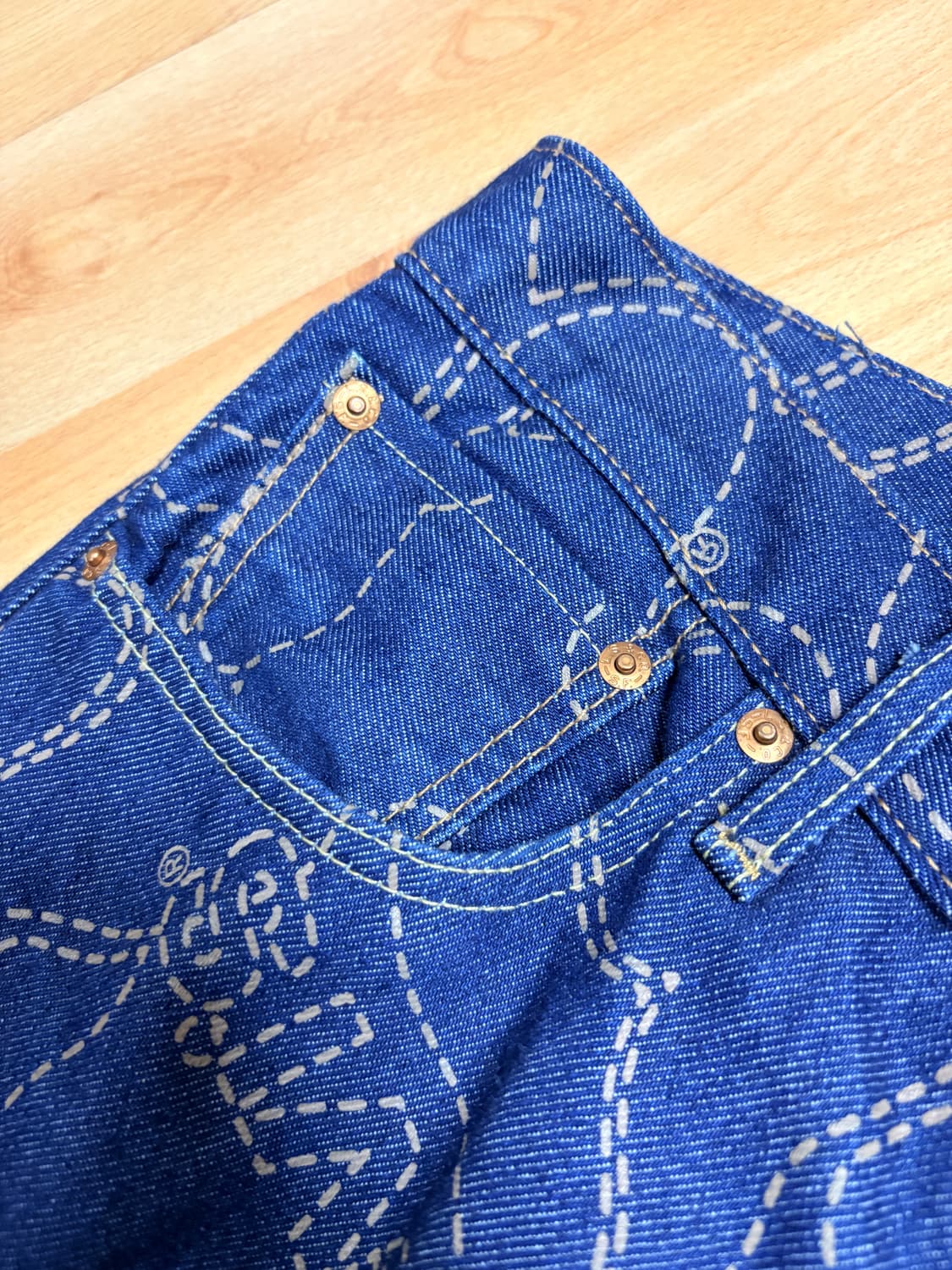 베이프 리바이스 청바지 상품이미지3