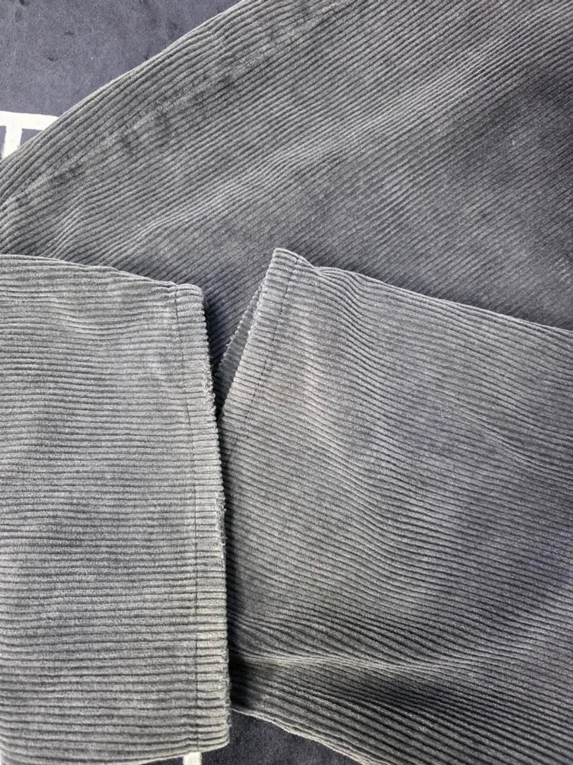 해칭룸 커브 진 코듀로이 다이드 차콜 3(M) 상품이미지4