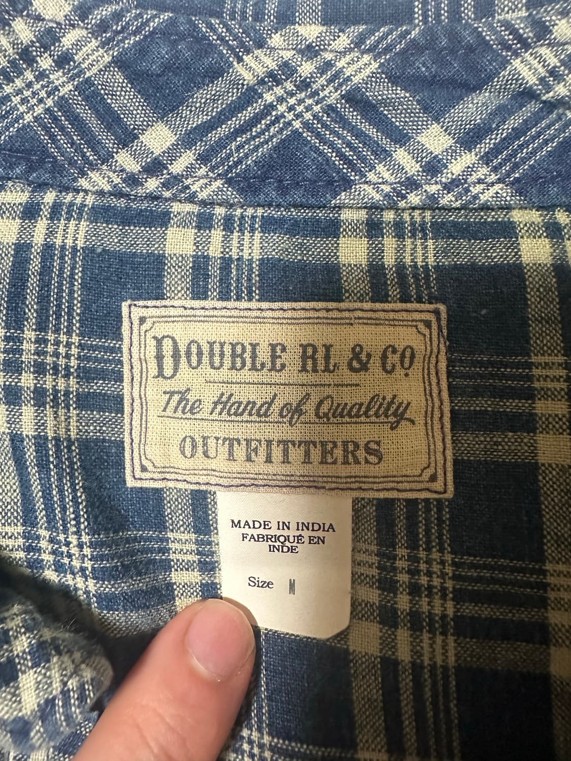 RRL 체크 자켓 M 상품이미지3