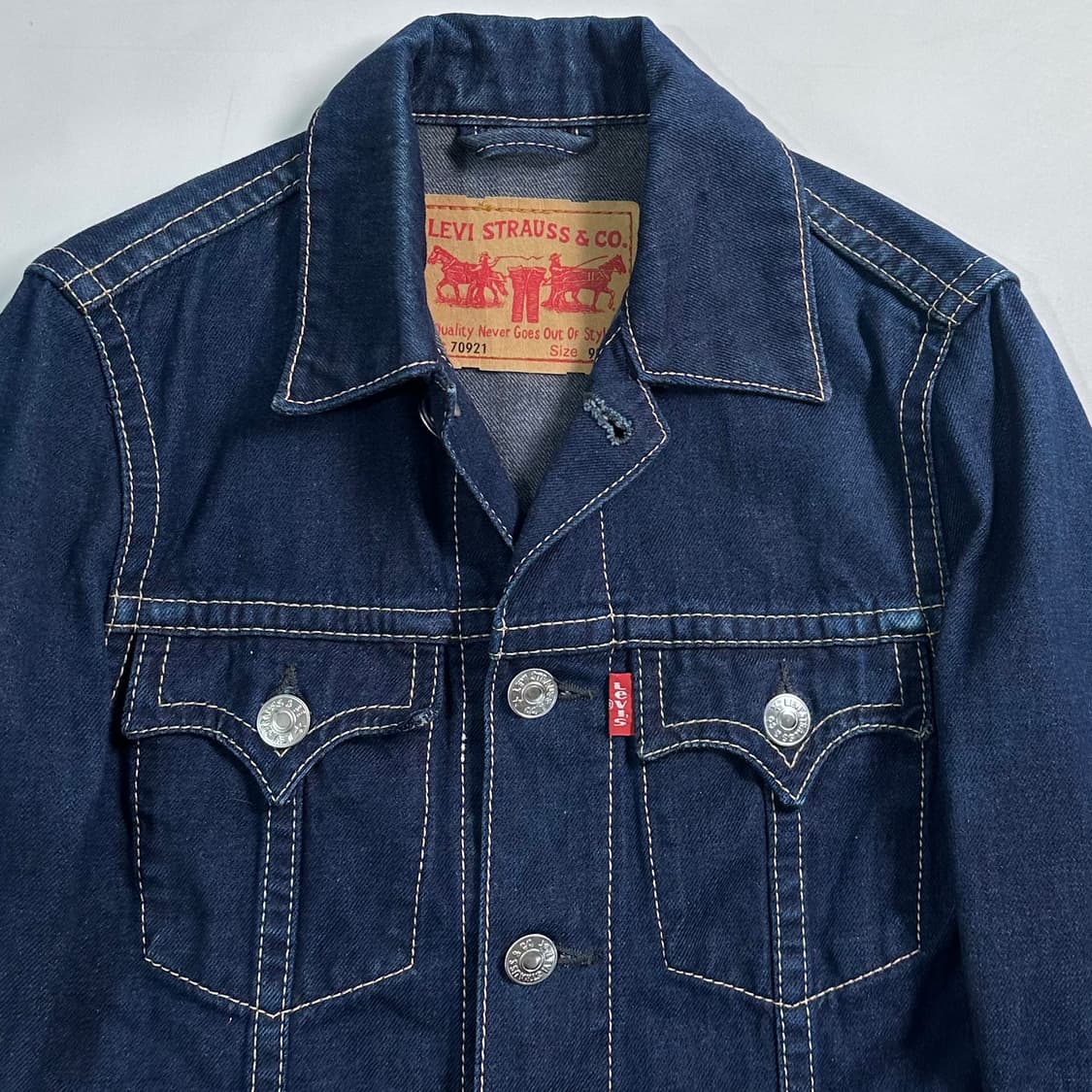 리바이스 우먼스 타입원 데님 자켓 상품이미지2