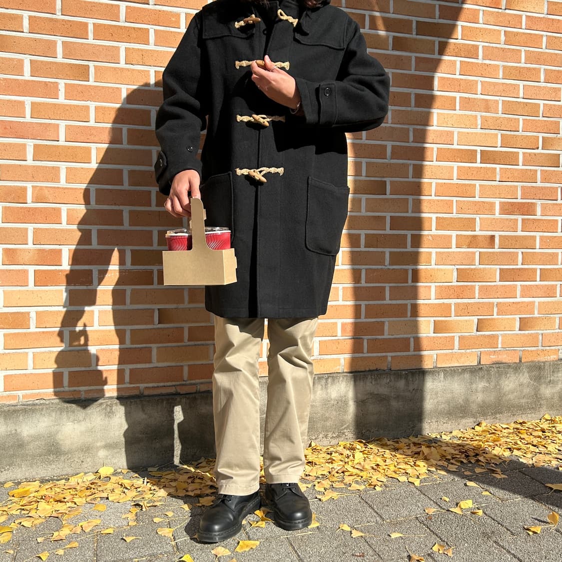 Schott 쇼트 후드 더플코트 L 상품이미지9