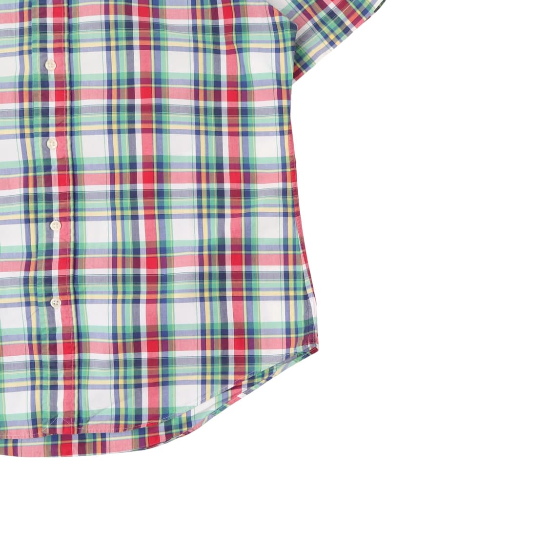 폴로 랄프로렌 체크 커스텀핏 하프 셔츠 상품이미지4