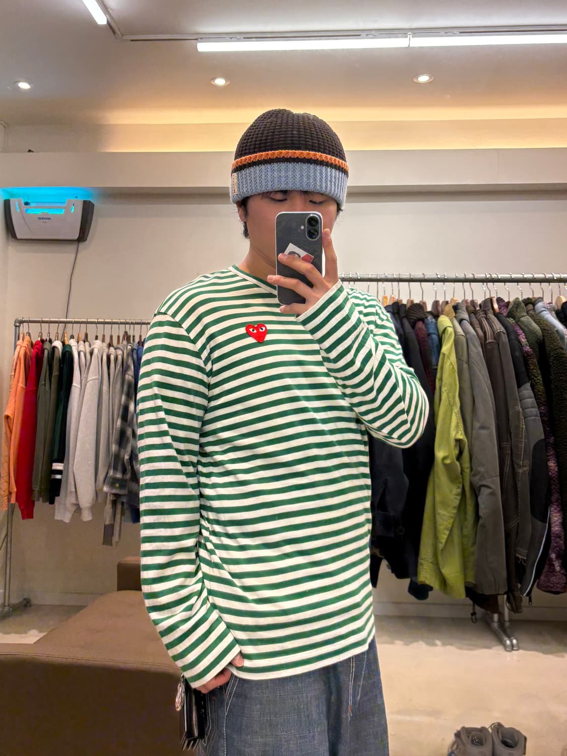 꼼데가르송 플레이 스트라이프 롱슬리브 상품이미지8