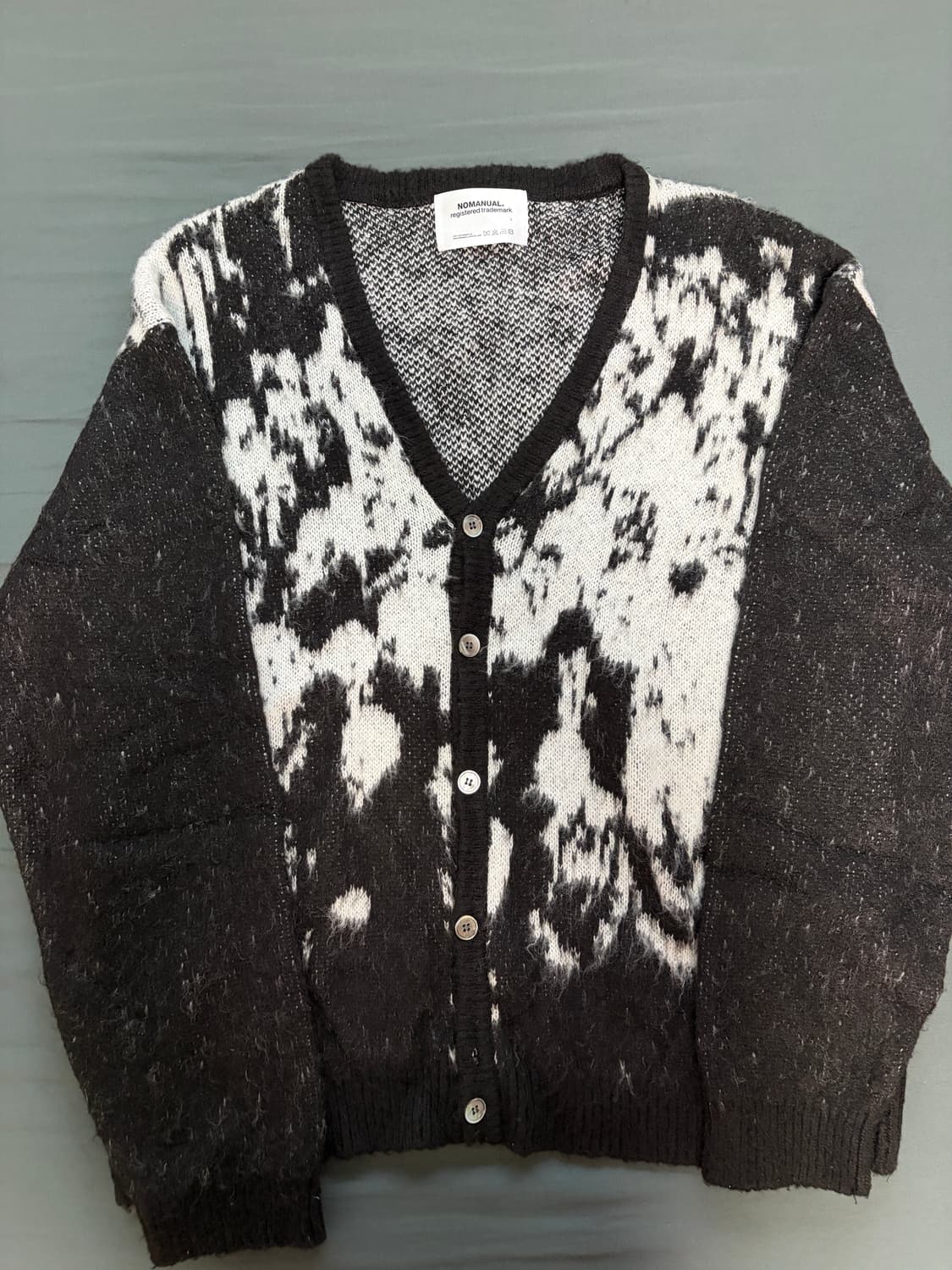 PPS HAIRY CARDIGAN - BLACK 상품이미지3