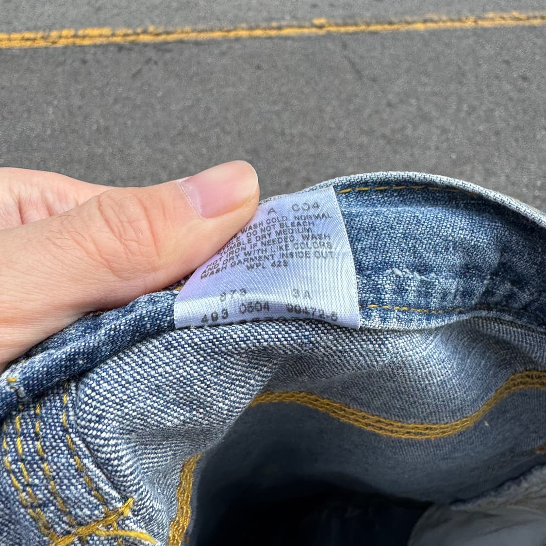 00s 리바이스 실버탭 데님 카펜터 팬츠 상품이미지10