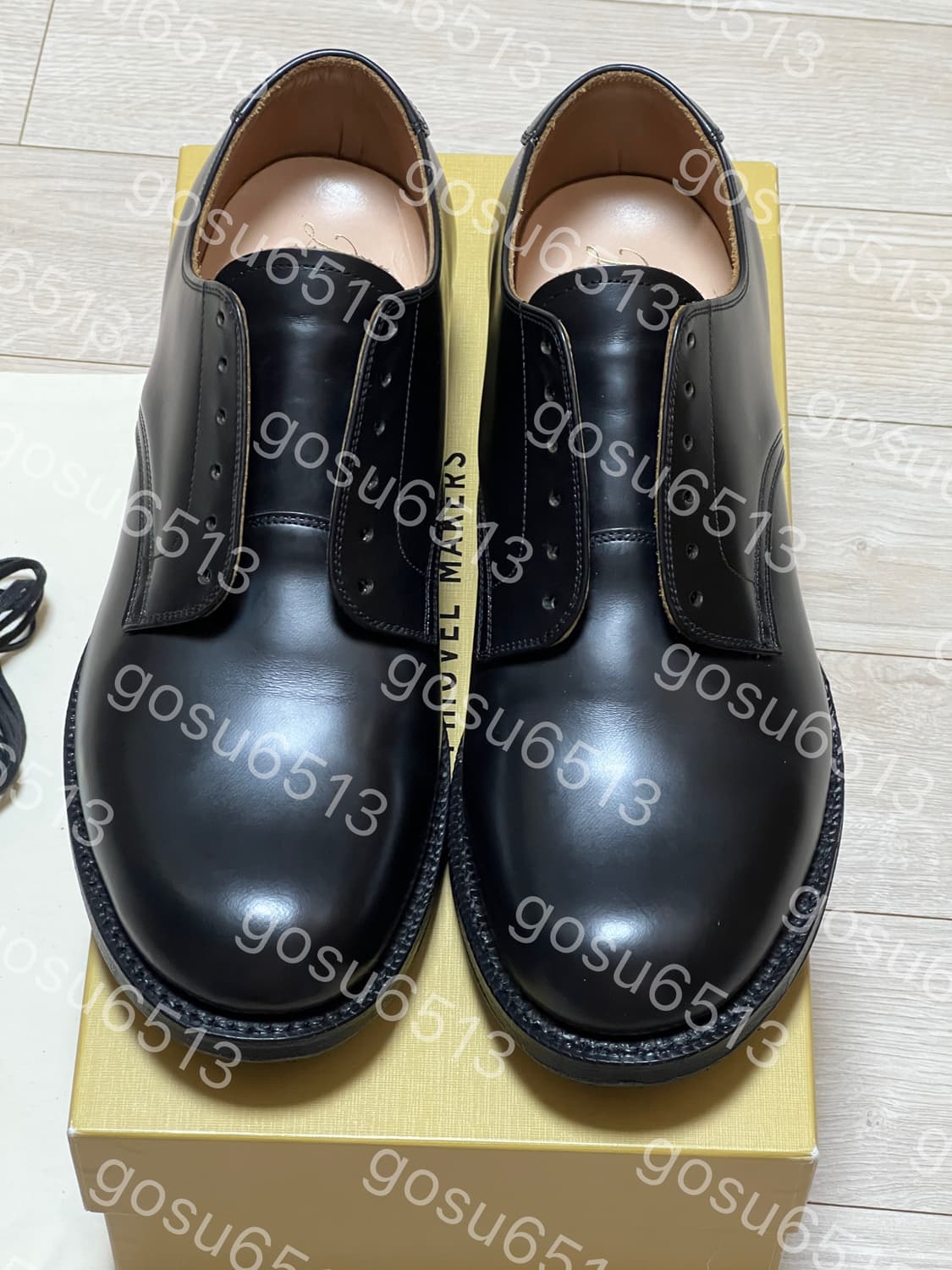 [us 7]피그벨 서비스 슈즈 블랙 상품이미지2