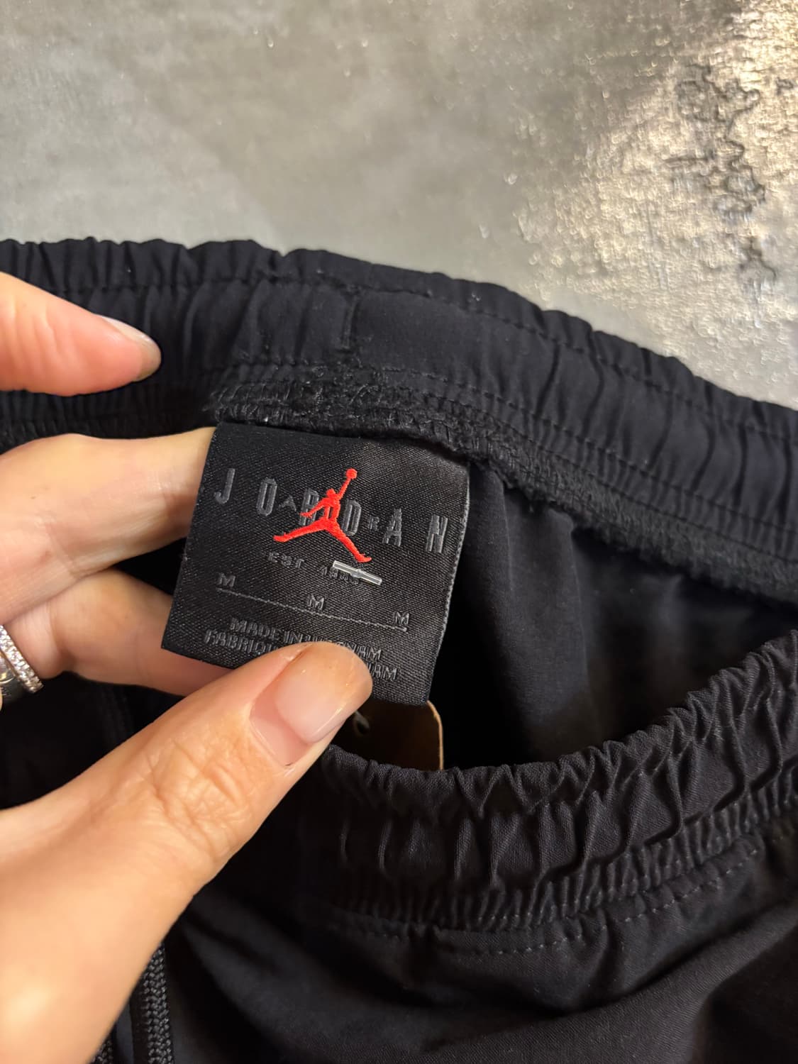 조던 블랙 트레이닝 팬츠 M 상품이미지4