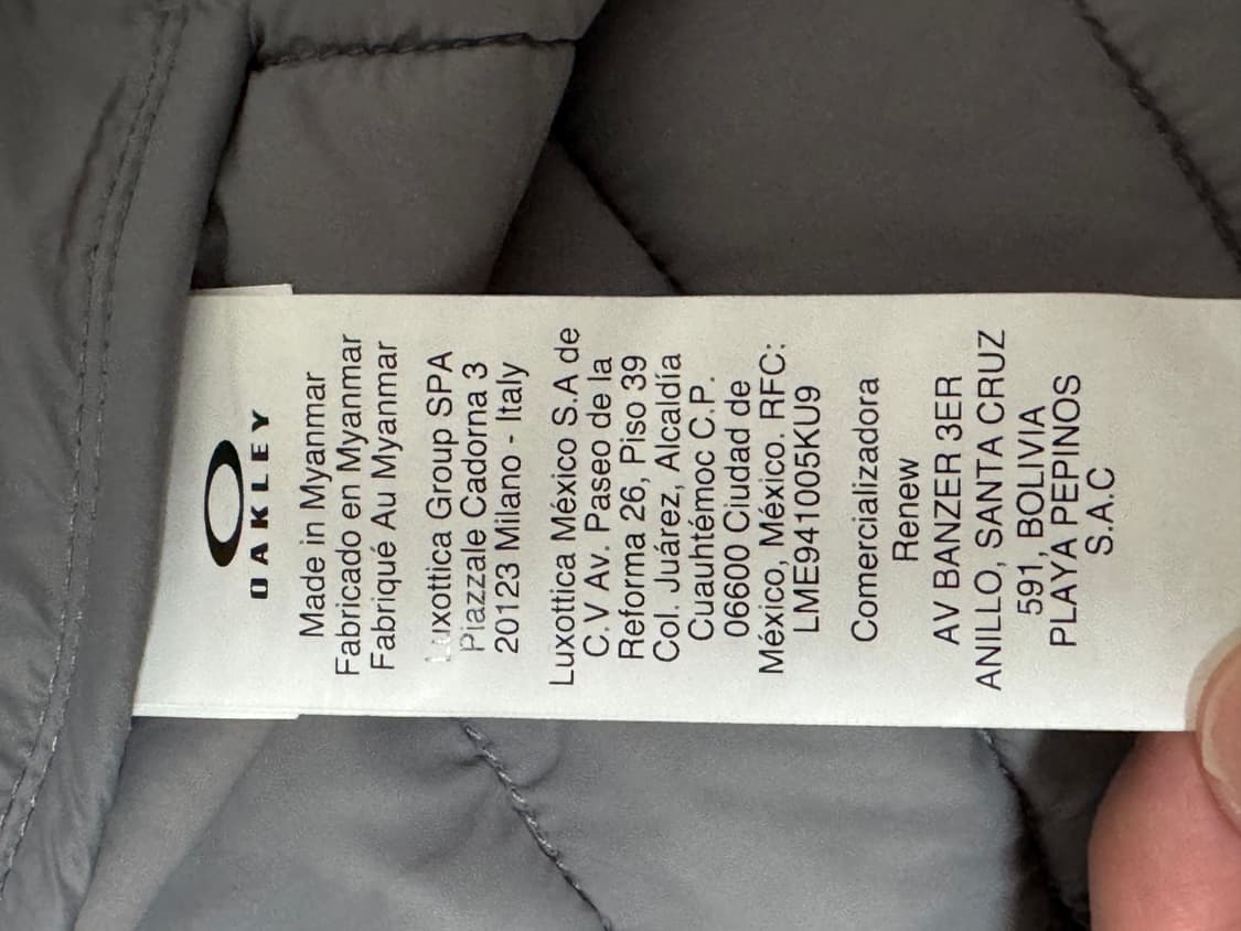 오클리 경량패딩 그레이 옴니 써멀 후드 자켓 XL 상품이미지4
