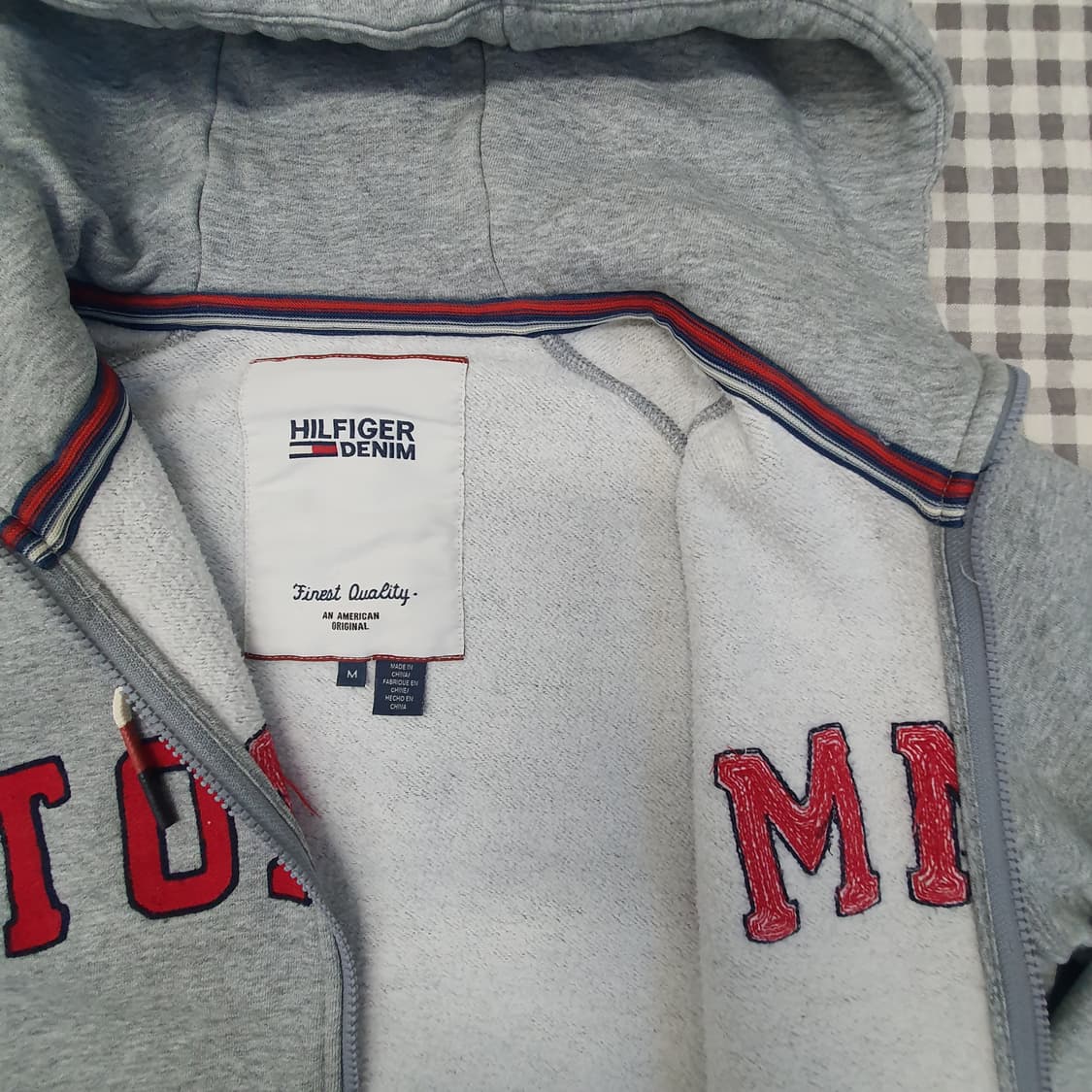 타미힐피거 기모 후드집업 자켓 남자95 상품이미지6