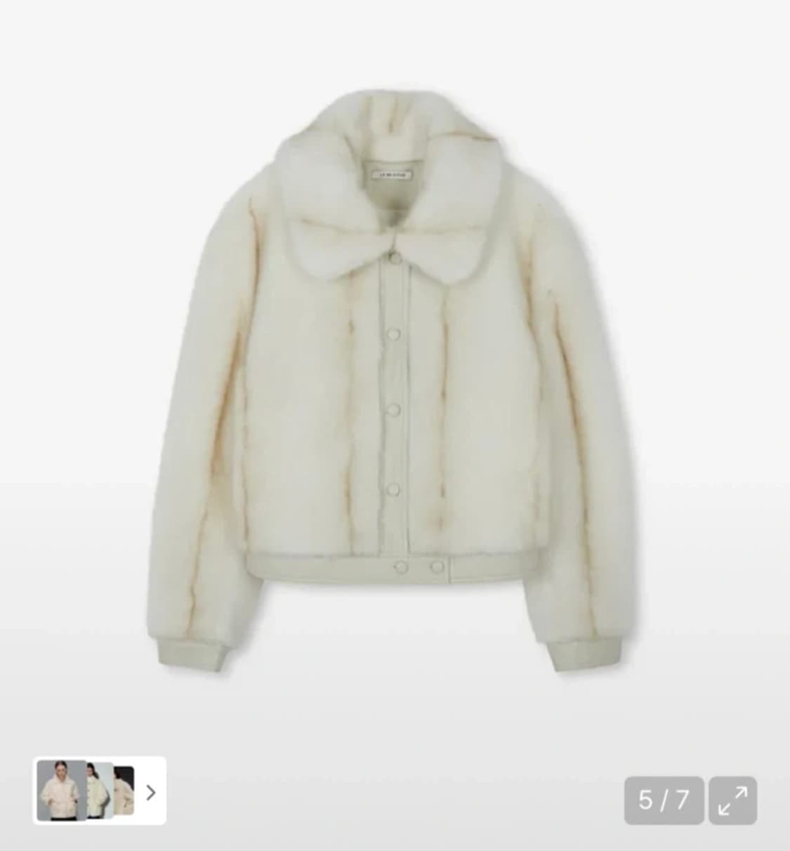 르세지엠 레더라인 퍼자켓 상품이미지1