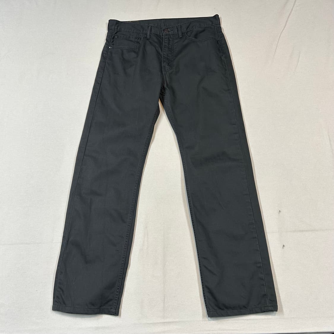 33inch) 리바이스 505 레귤러 핏 그레이 코튼 팬츠 상품이미지5