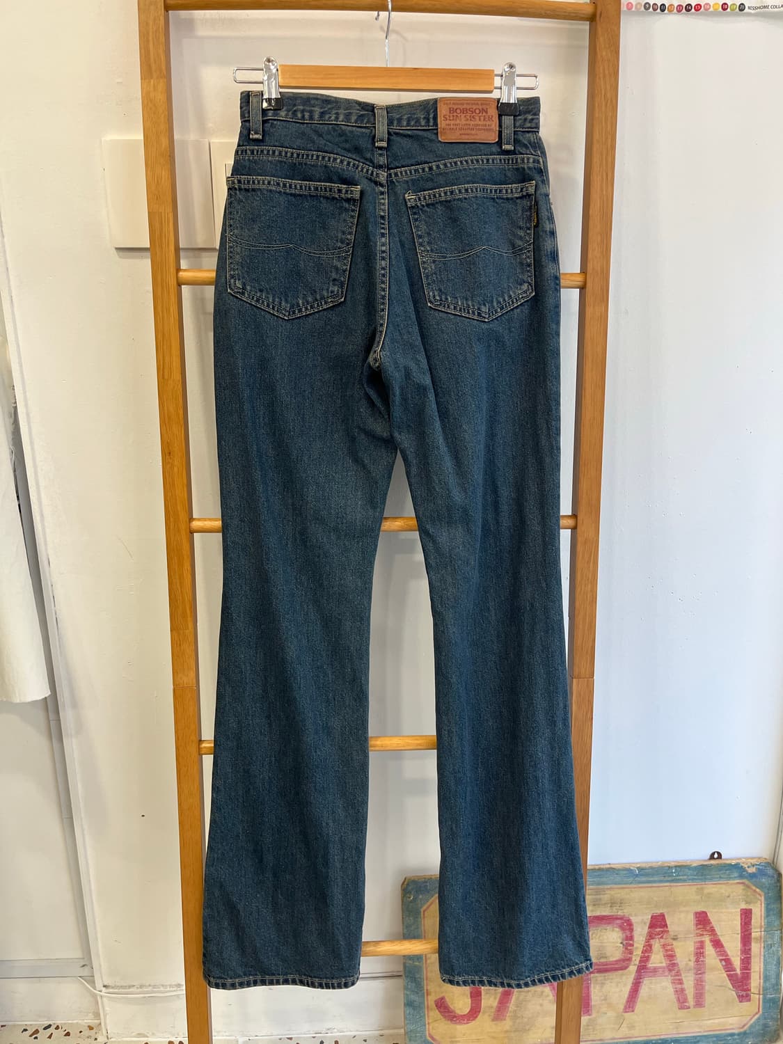 BOBSON SUN SISTER 헤리티지 중청 부츠컷 데님 상품이미지2