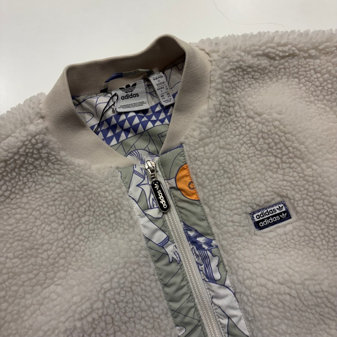 [XS] 아디다스 우먼 셰르파 뽀글이 플리스 자켓 C653 상품이미지3