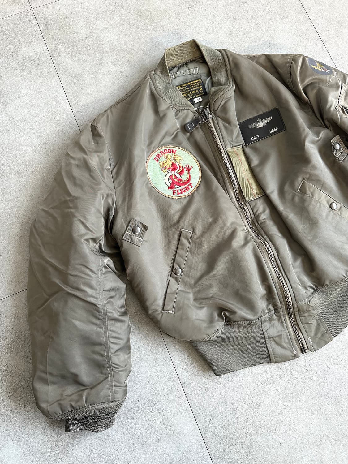 아비렉스 90s 드래곤 플라이트 MA-1 봄버 상품이미지4