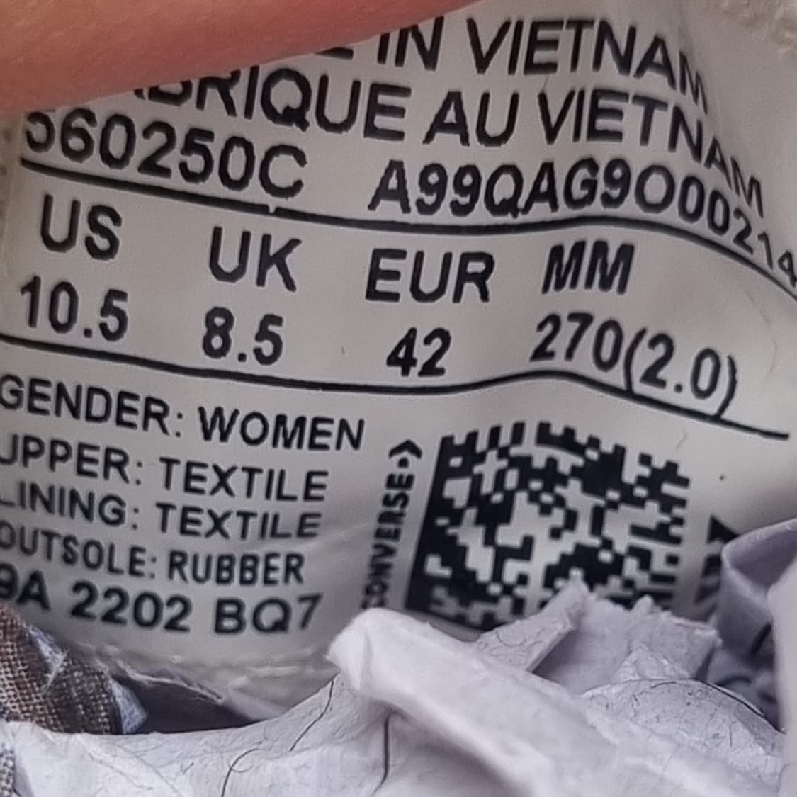 컨버스 올스타 리프트 남성스니커즈270  상품이미지5