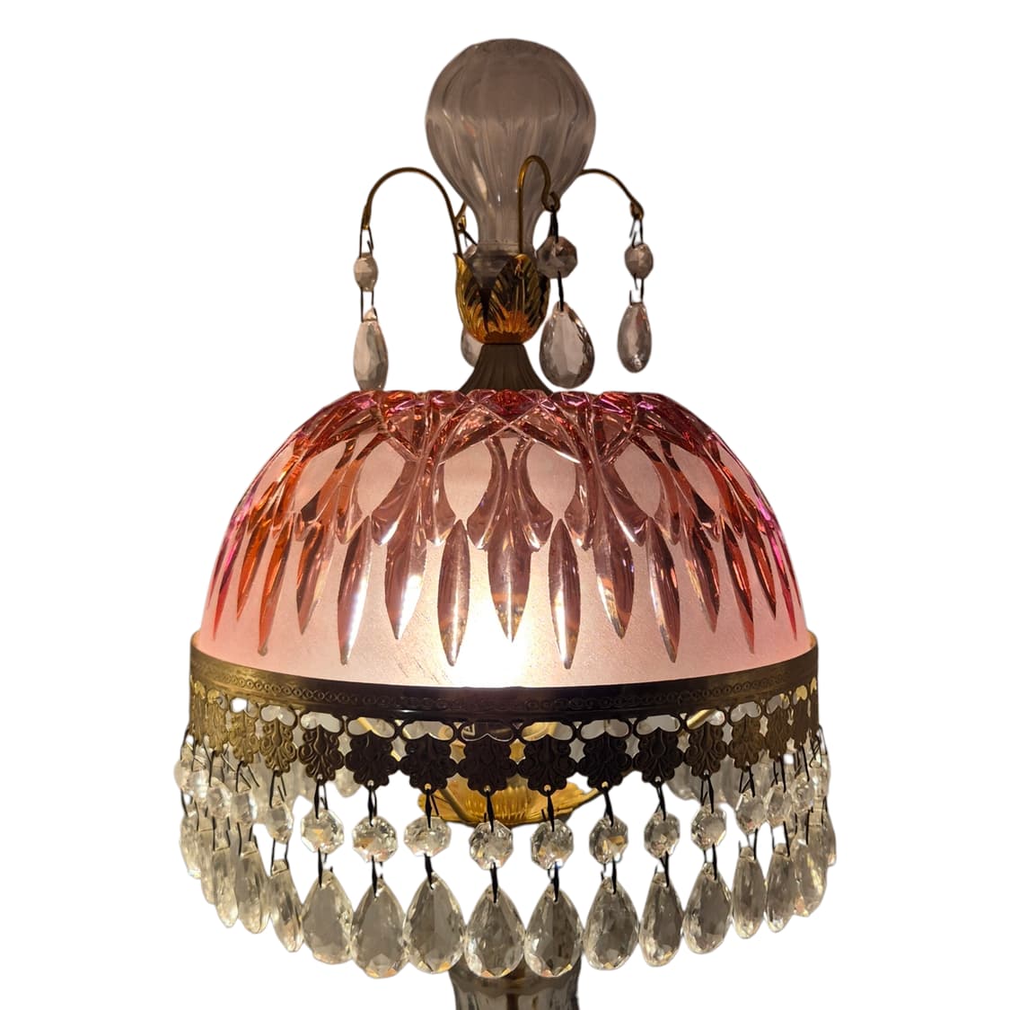 70s 체코 엔틱 샹들리에 대형 스탠드 조명 상품이미지2