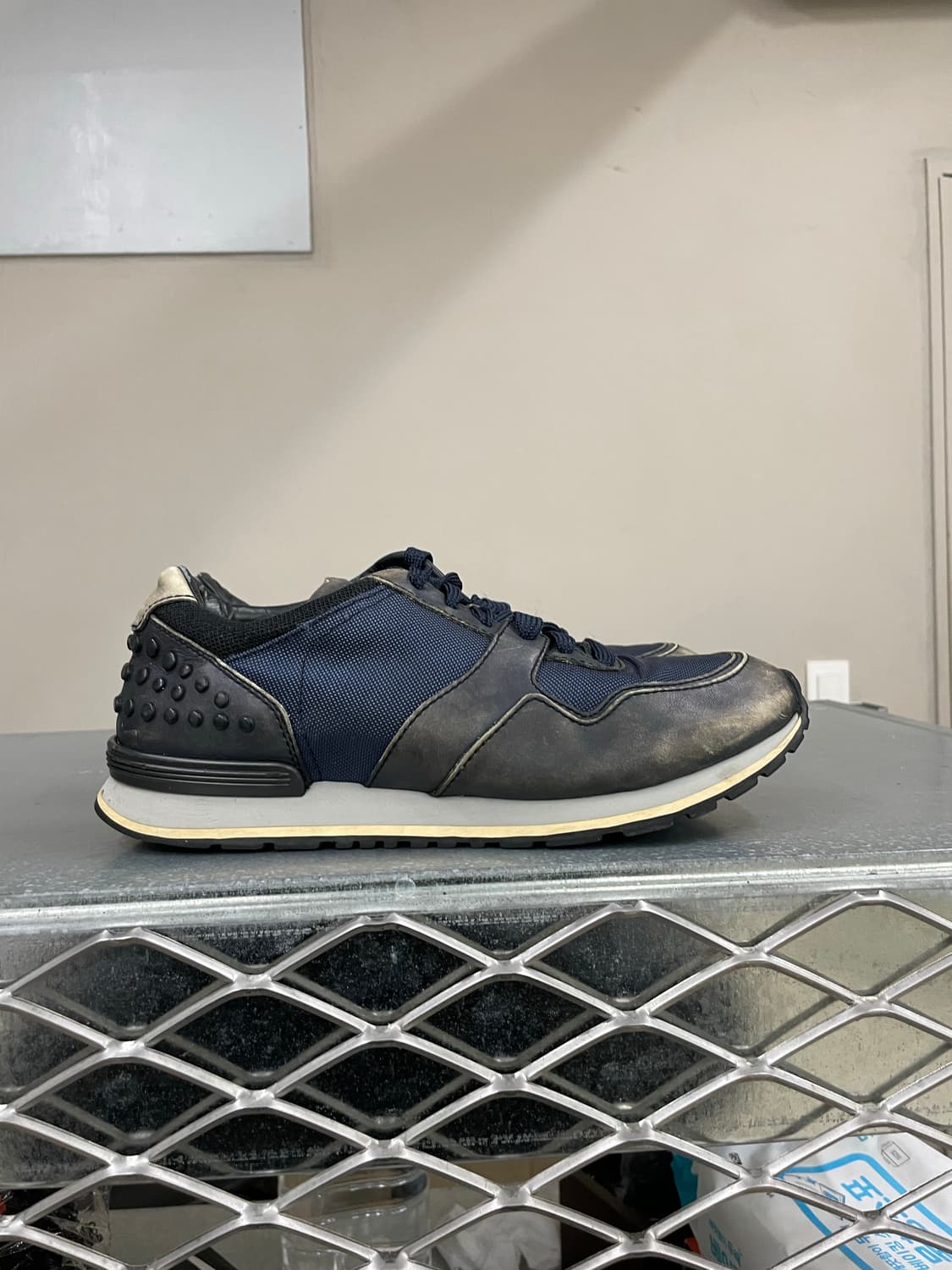 토즈 스터드 스니커즈 UK6 상품이미지4