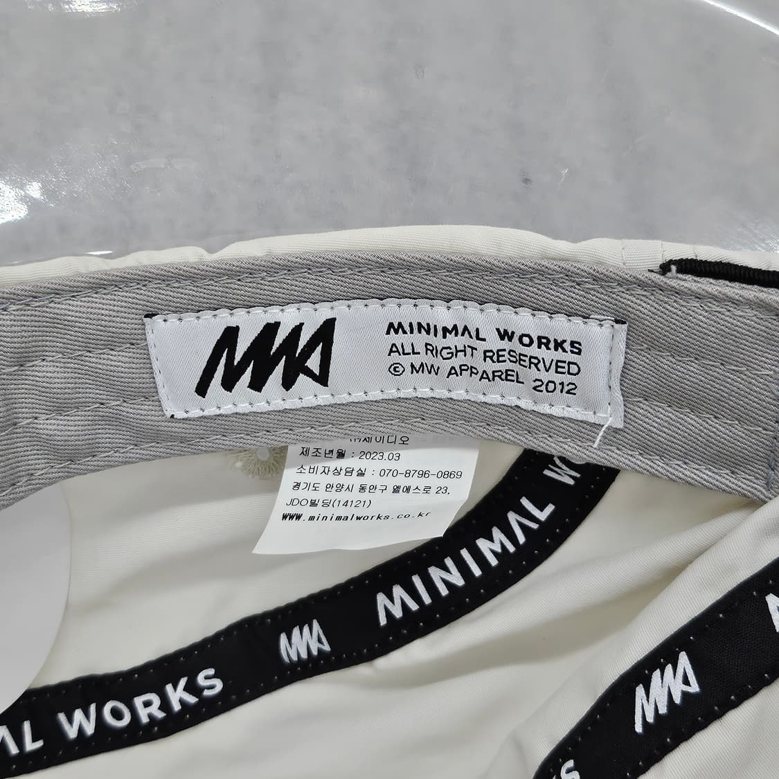 미착용 신품 미니멀웍스 서플렉스 캠프캡 아이보리 프리사이즈 상품이미지8