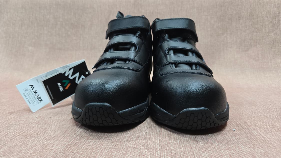 MARK 새상품 안전화 250mm- 마크 벨크로 안전화 블랙 상품이미지3