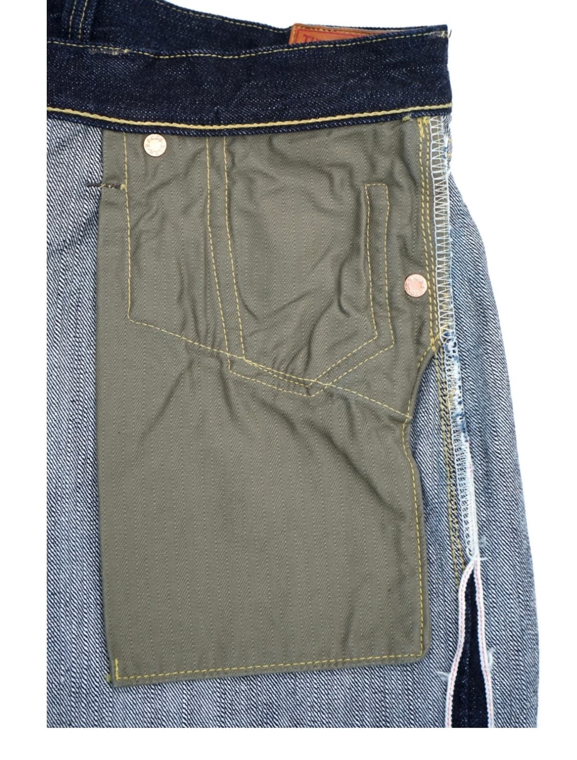 프리휠러스 Lot S601 XX 1944-45 대전판 데님 팬츠 오더 상품이미지2