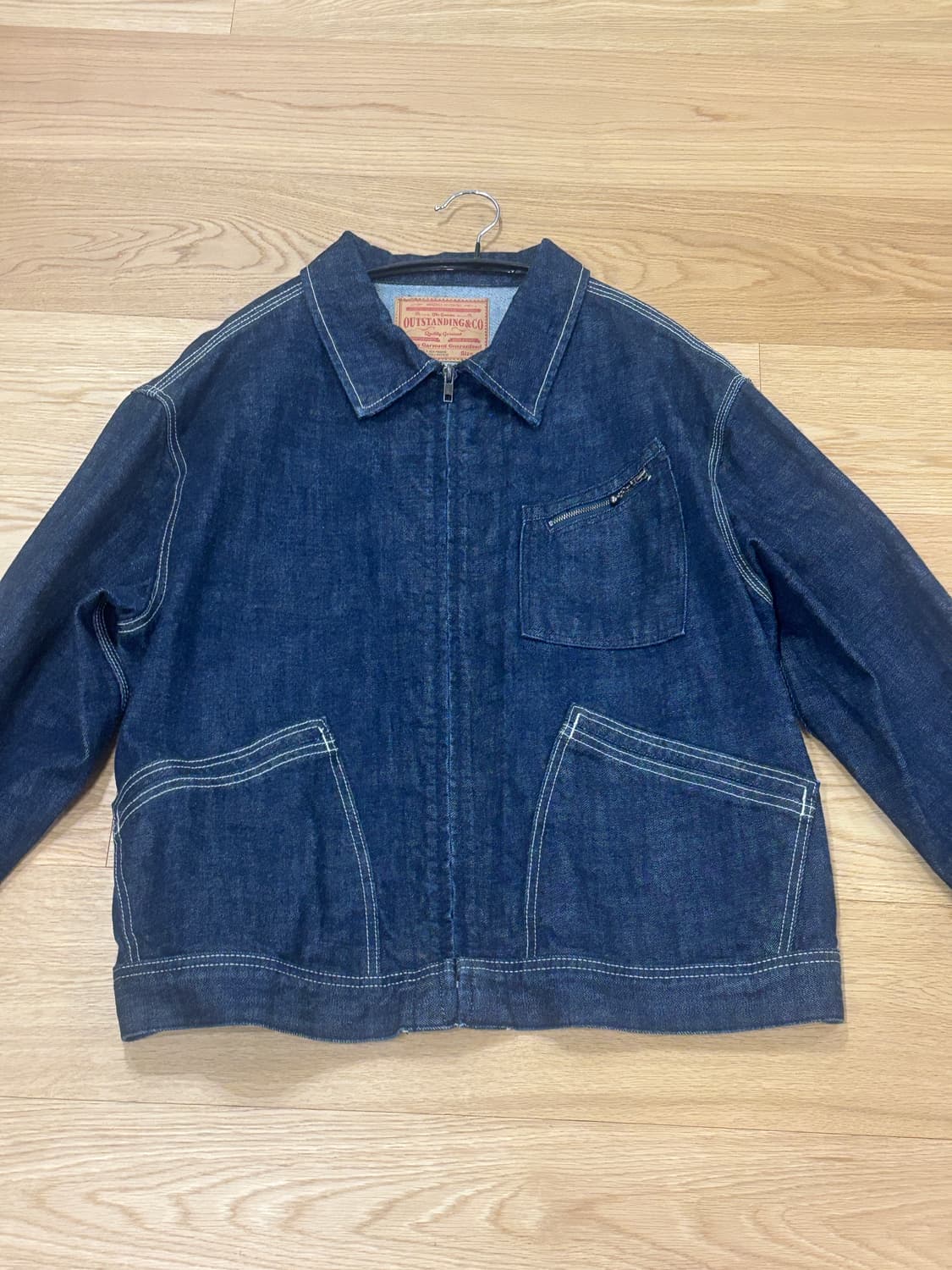 아웃스탠딩 데님자켓 m사이즈 상품이미지1