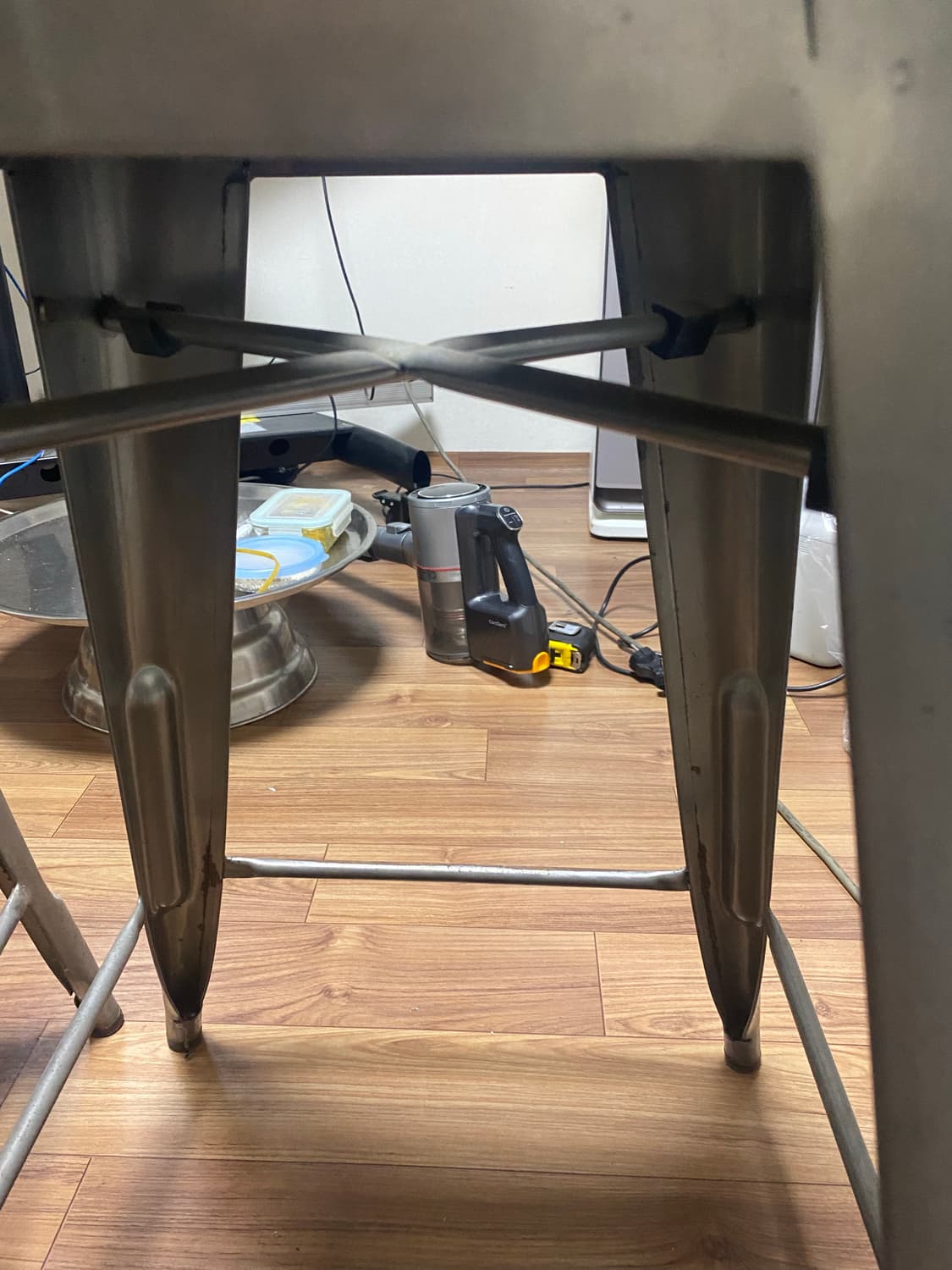 에나무로 빈티지 바 스툴 2개  상품이미지9