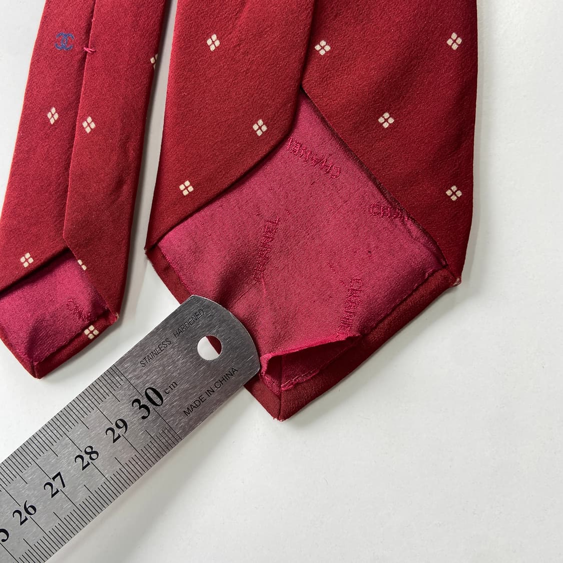 샤넬(CHANEL) 모노그램 명품 정품 넥타이 상품이미지9