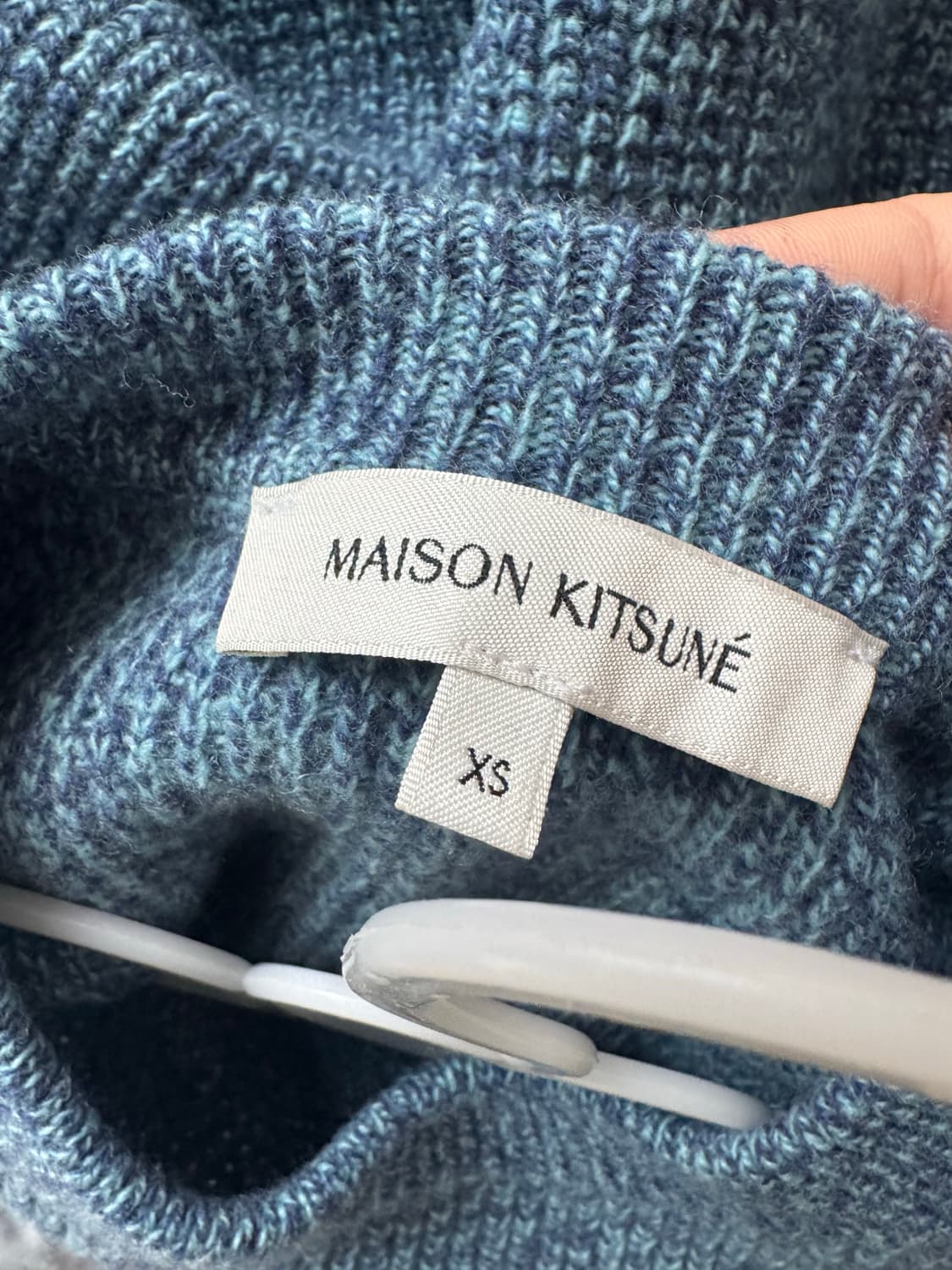 메종키츠네 레터링 니트  상품이미지2