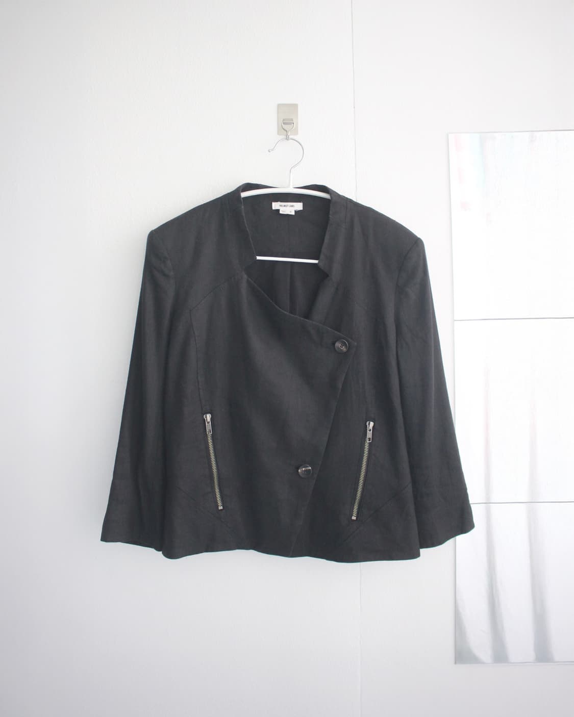 helmut lang unbalance linen jacket 상품이미지1