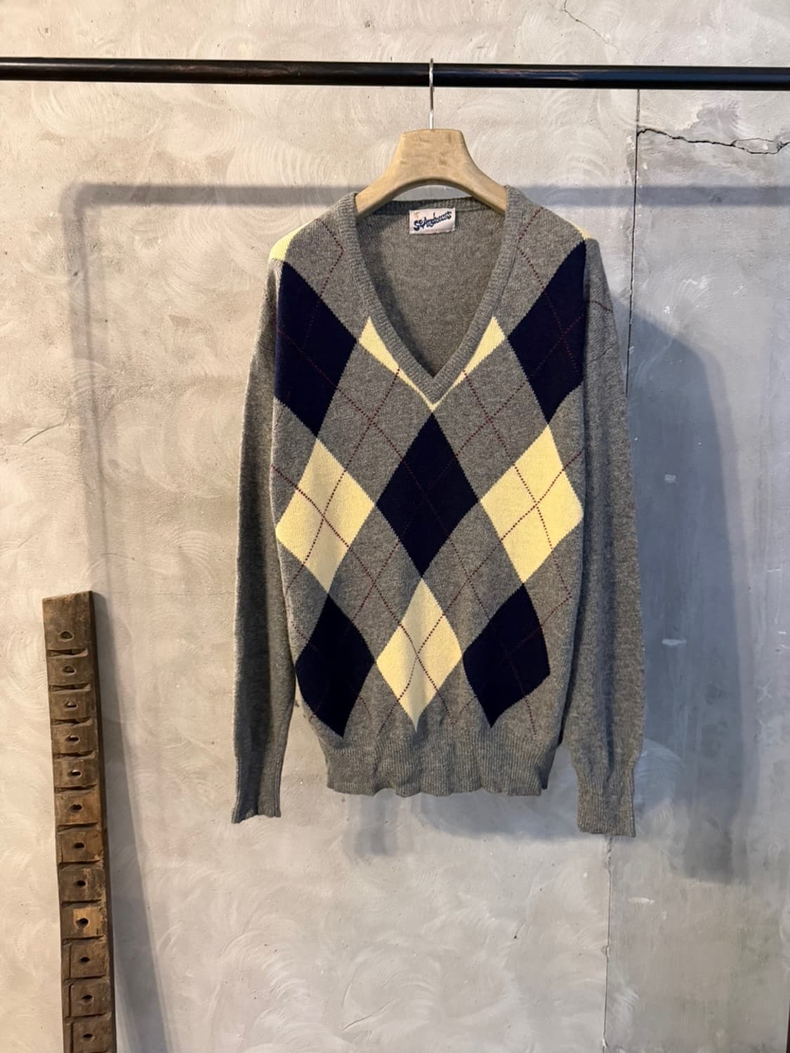 세인트 앤드류 스코티쉬 아가일 니트 100~103 상품이미지1