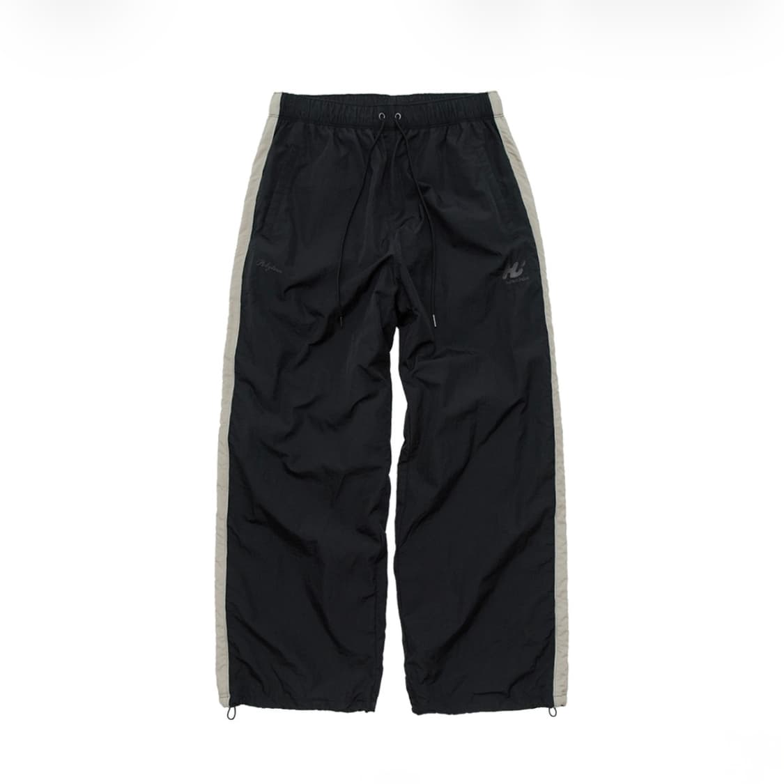 폴리테루 휴먼인덱스 휴먼 레트로 트랙 팬츠 네이비/베이지 상품이미지1