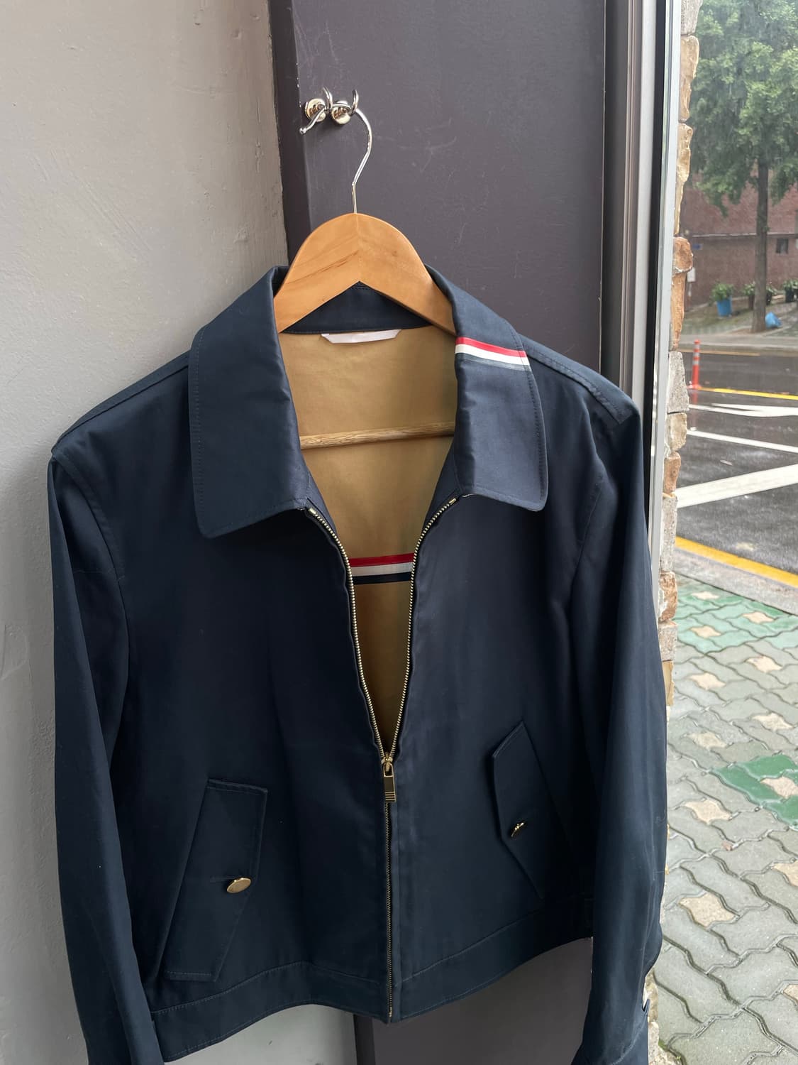 1사이즈/ 톰브라운 해링턴 봄버 자켓 상품이미지5
