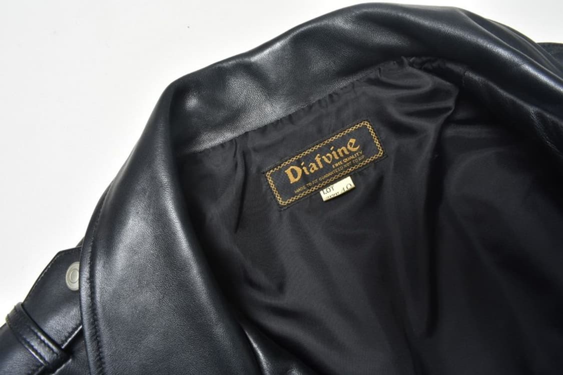 디아프바인 양가죽 라이더 자켓 40 N1271 상품이미지9