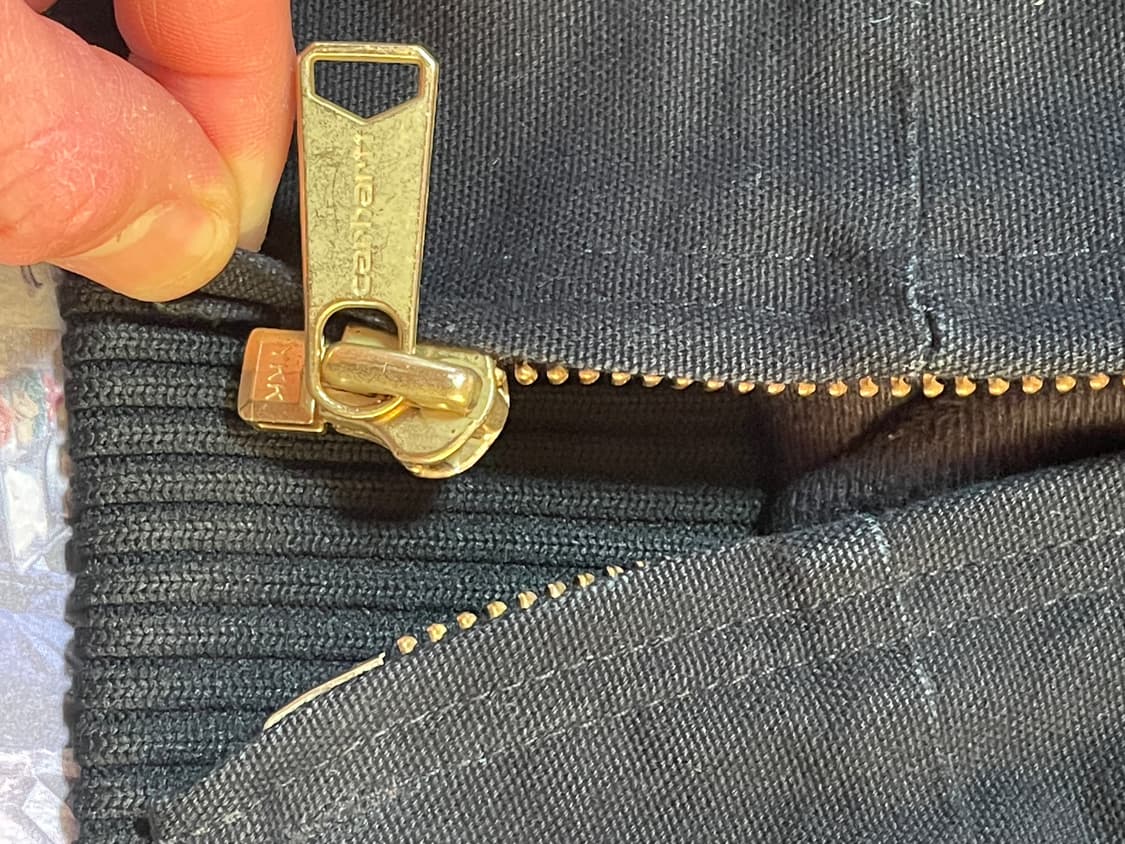 칼하트 후드집업 블랙(XL) 상품이미지7