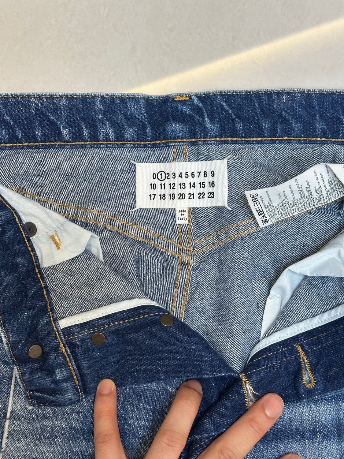 마르지엘라 리사이클 데님 진 it36 상품이미지1