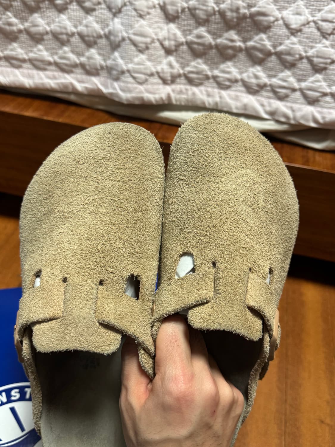 버켄스탁 보스턴 라떼크림 컬러 280 상품이미지2