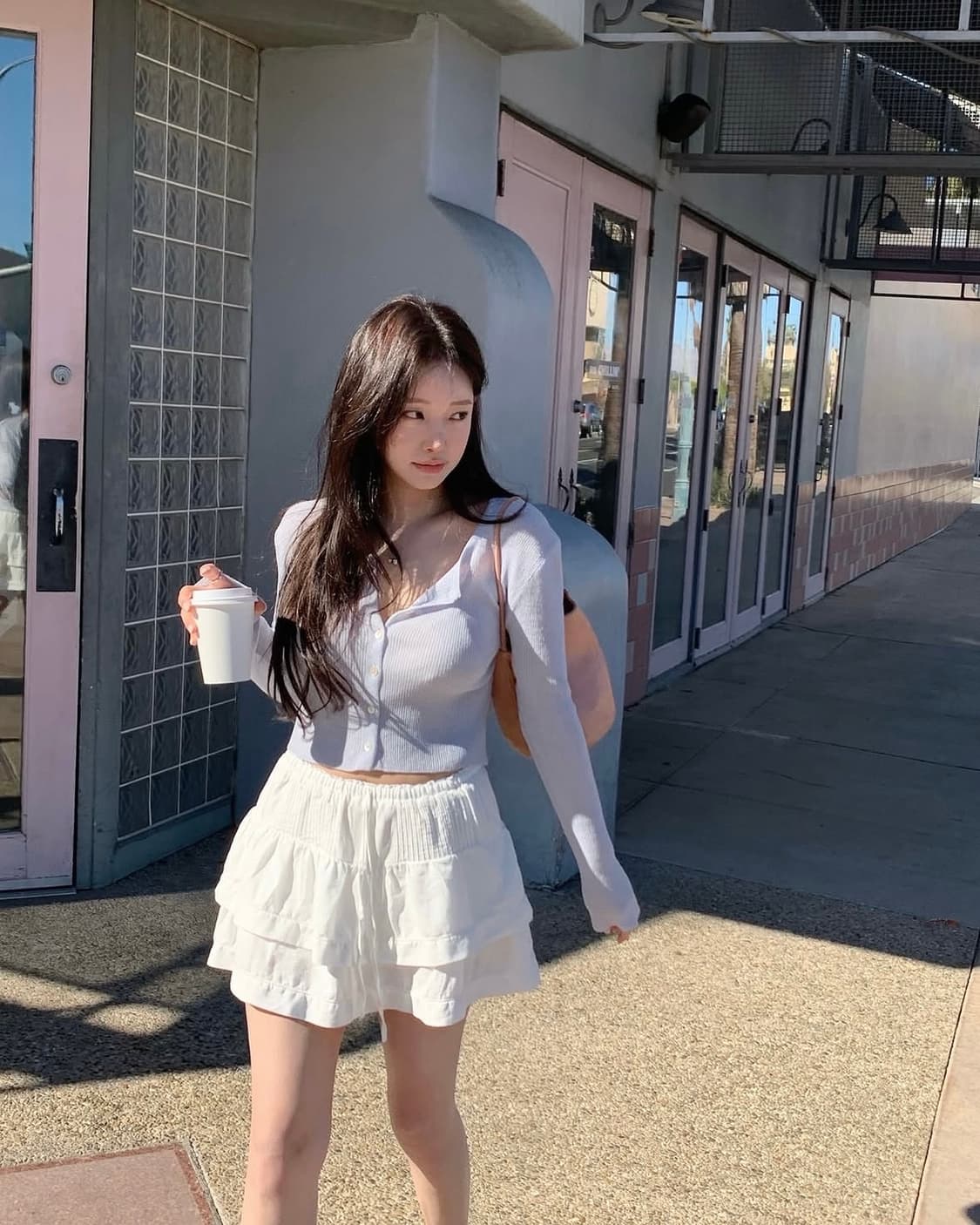 [새제품]더위시리즈 보나 캉캉 스커트 아이보리 상품이미지2