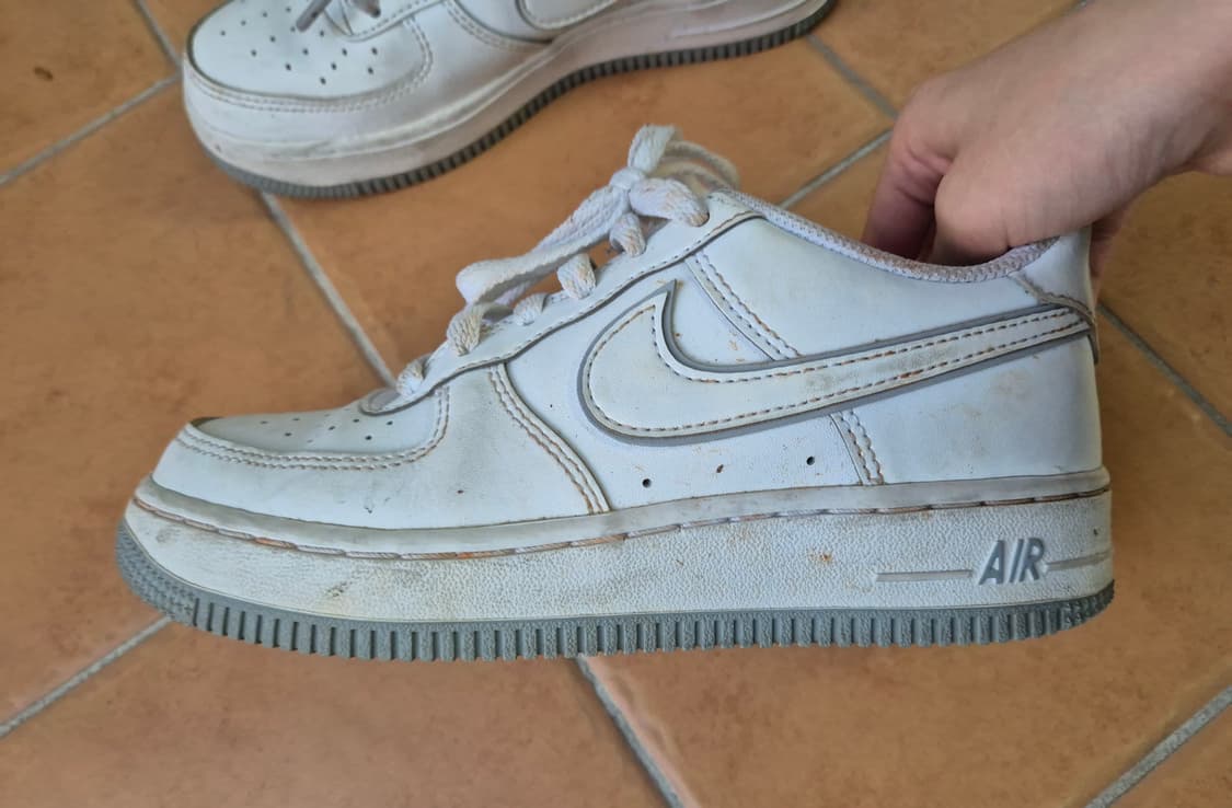 나이키 에어포스원 울프그레이 225 상품이미지5