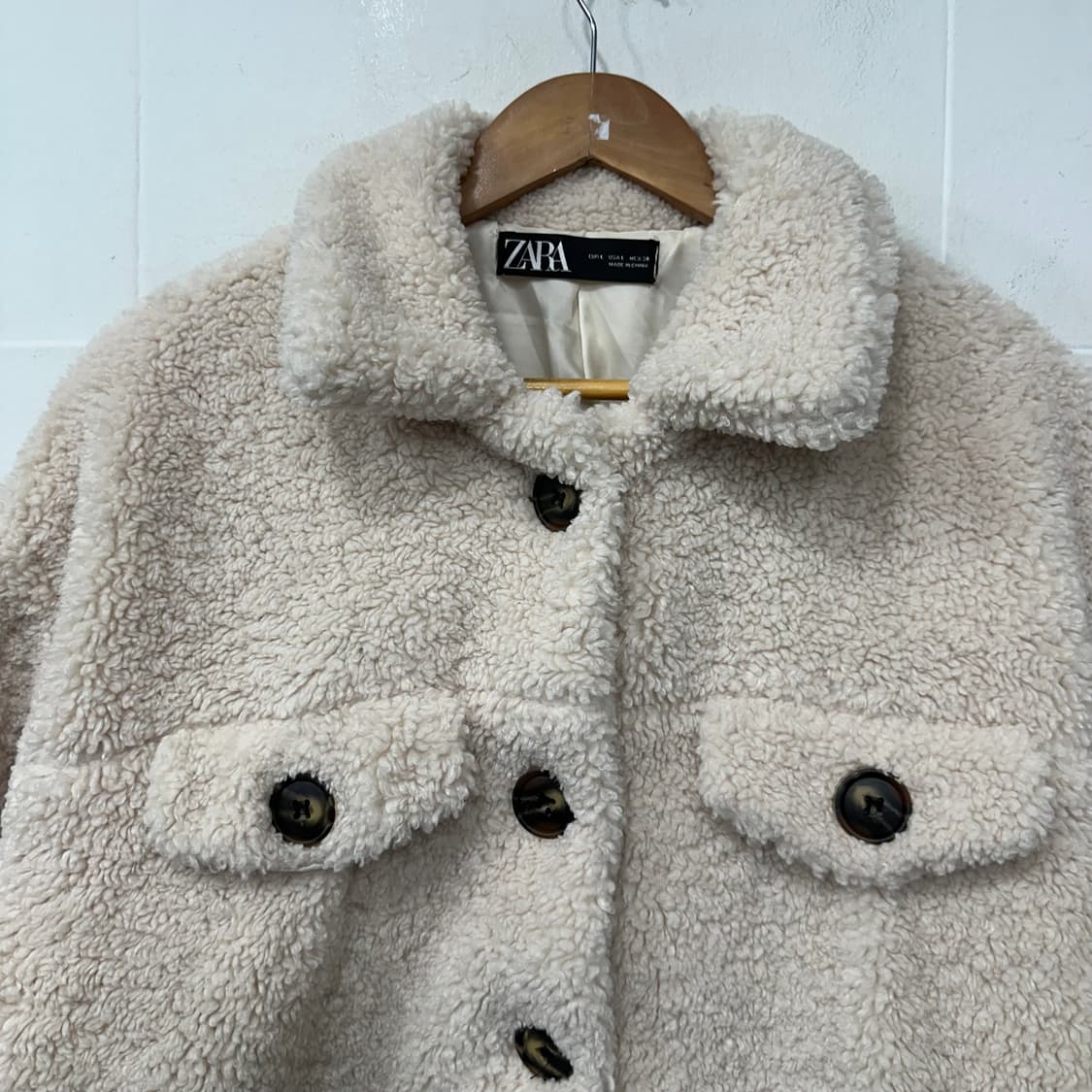 자라 뽀글이 자켓 상품이미지2