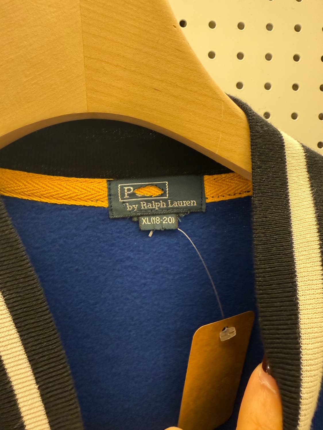 폴로 랄프로렌 포니 로고 집업 바시티 자켓 U1660 상품이미지5