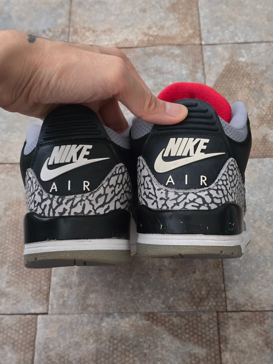 (250)나이키 에어 조던 3 블랙 시멘트  상품이미지9