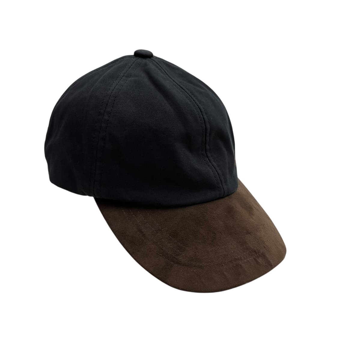 바버 브라운 배색 스냅백 상품이미지6