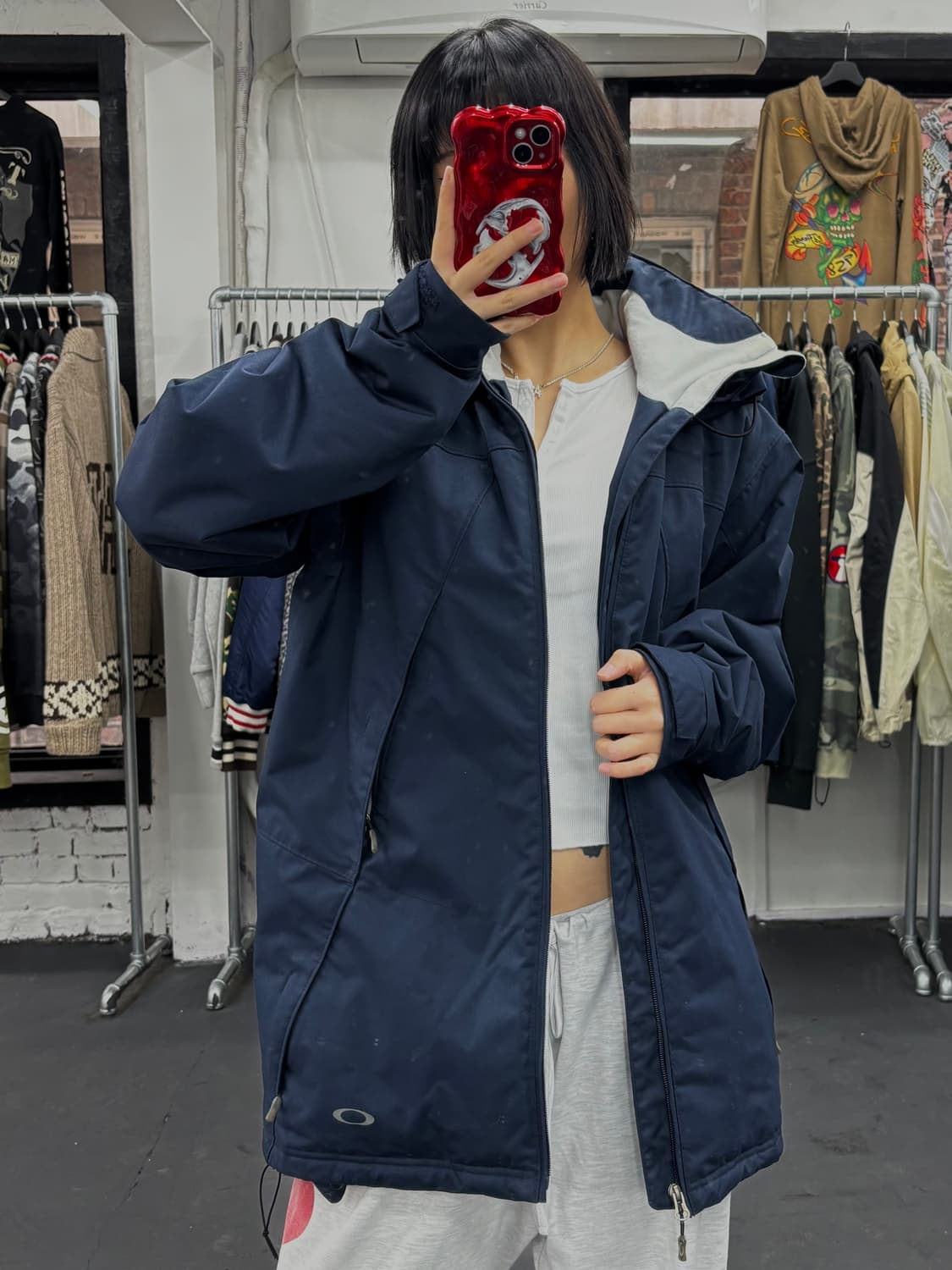 오클리 서클로고 바람막이 상품이미지4