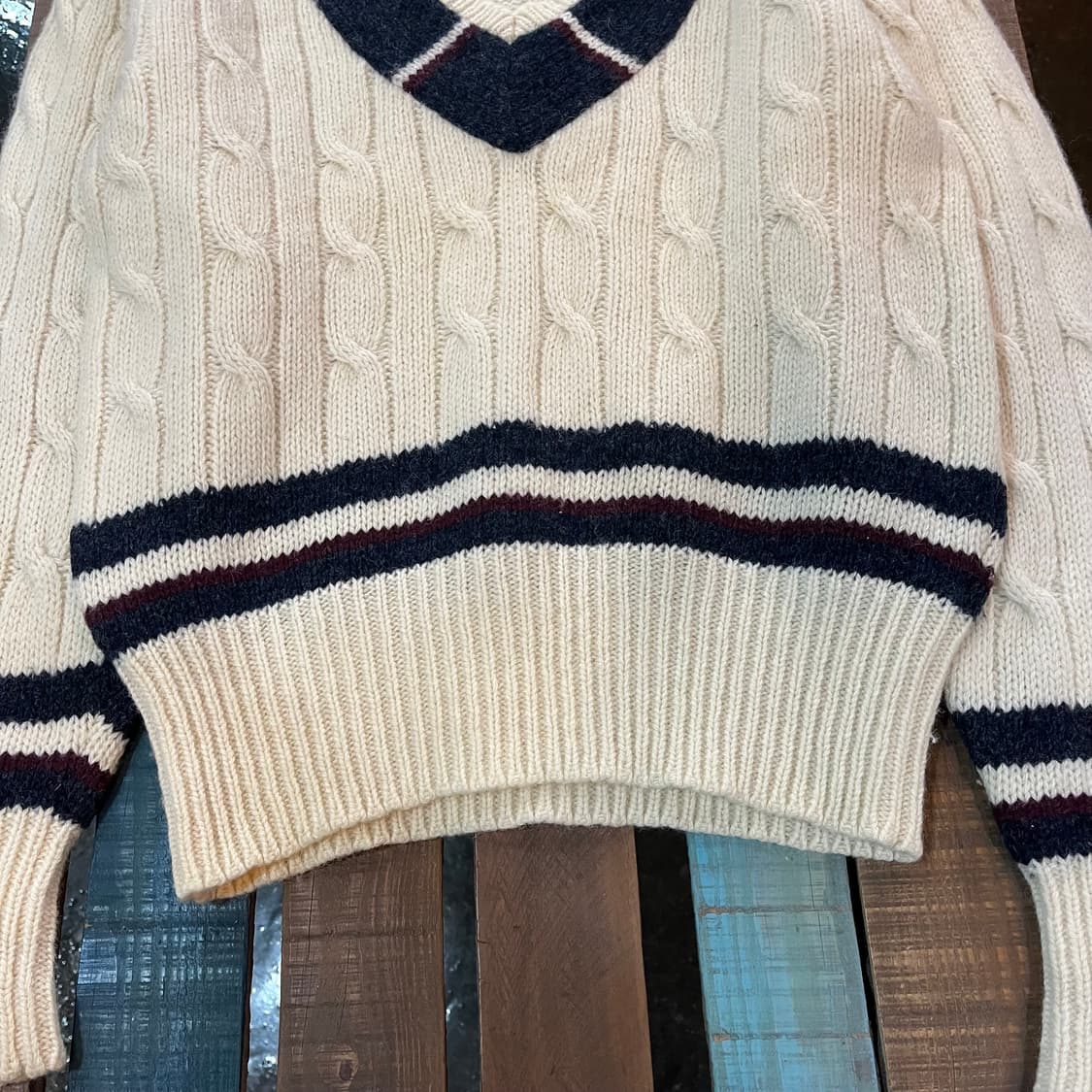 90s 폴로 랄프로렌 크리켓 스웨터 상품이미지3