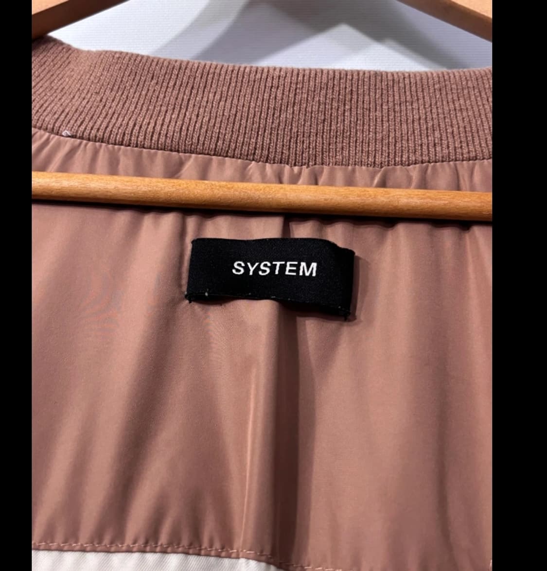 한섬 시스템 SYSTEM 후드 패딩 조끼 브라운 ~55 상품이미지7