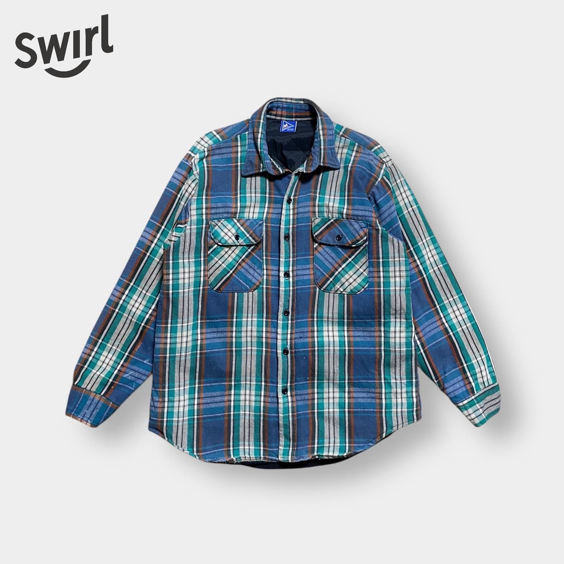 🌊80~90 mightmac quilting flannel shirts 상품이미지3