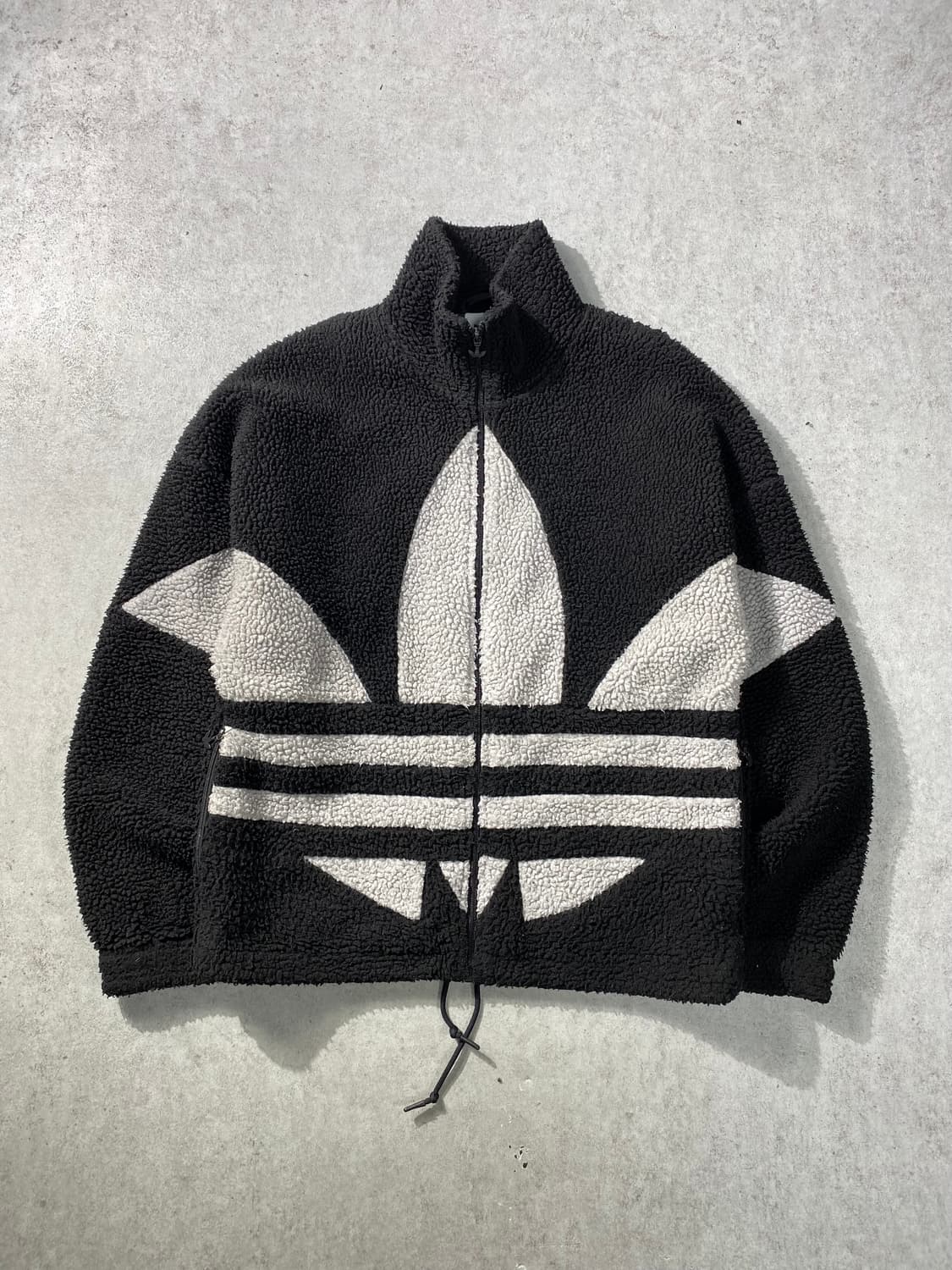 [F] Adidas 아디다스 빅 트레포일 플리스 집업 자켓 상품이미지1