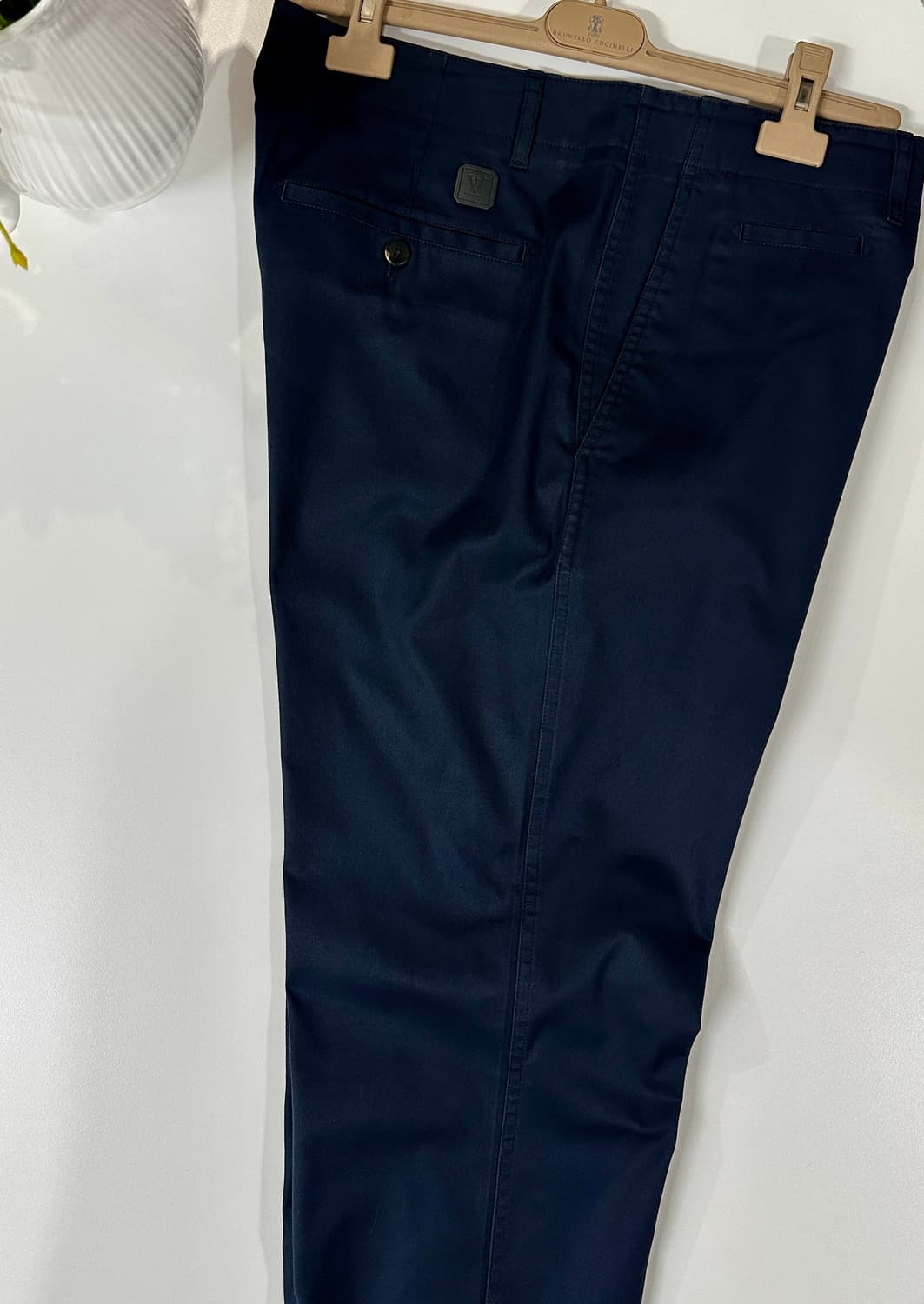 루이비통 네이비 코튼 치노 팬츠 44 상품이미지2