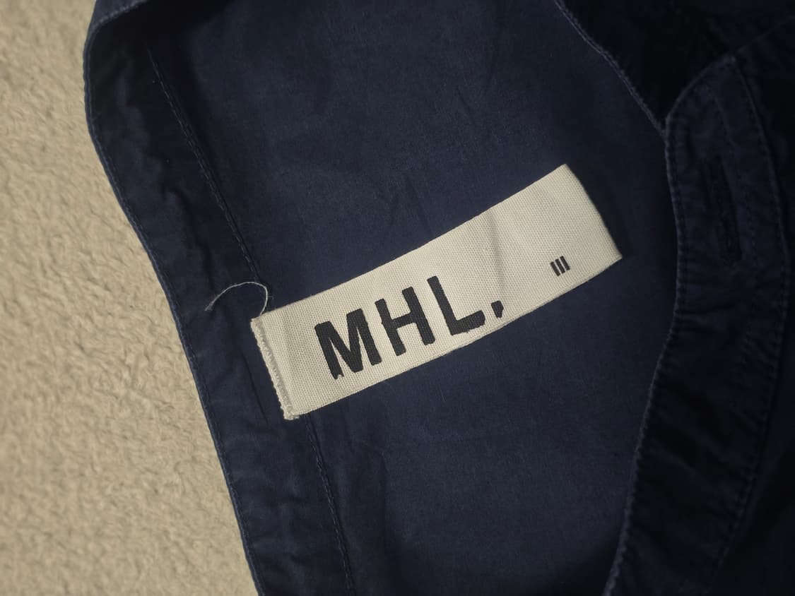 마가렛 호웰 네이비 코튼 셔츠 3 상품이미지5