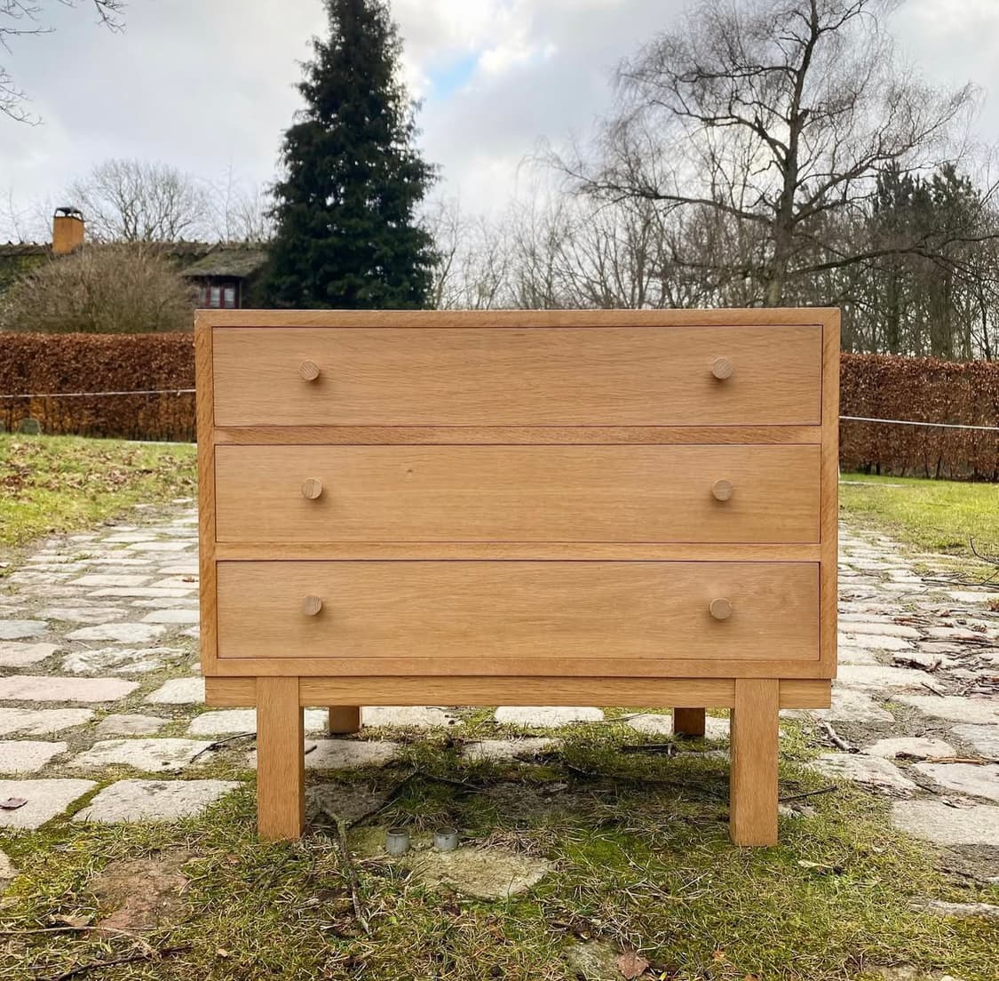 [덴마크빈티지] 서랍장 협탁 배드사이드 테이블 상품이미지2